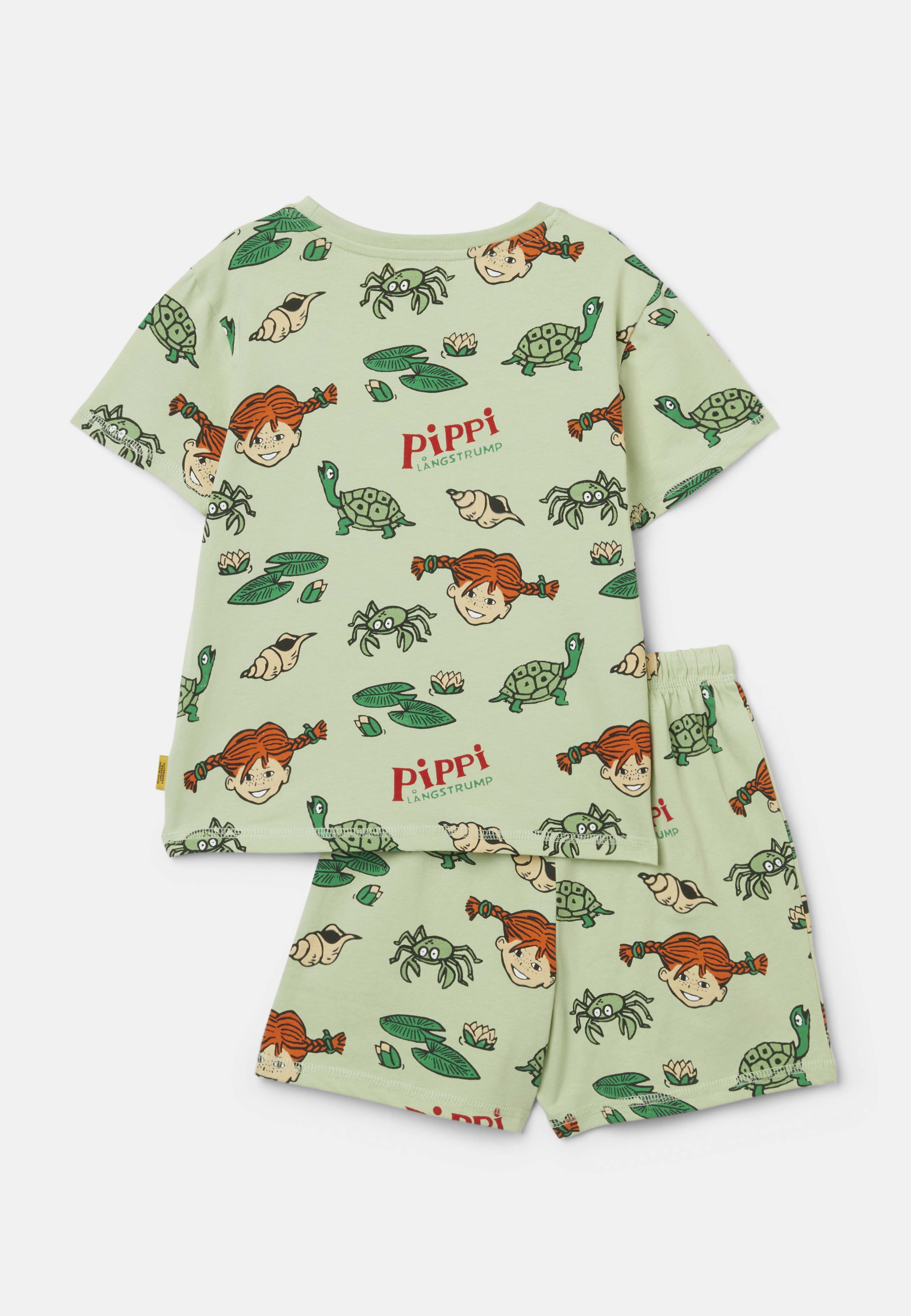 Kortärmad Pippi Långstrump-pyjamas SVEA