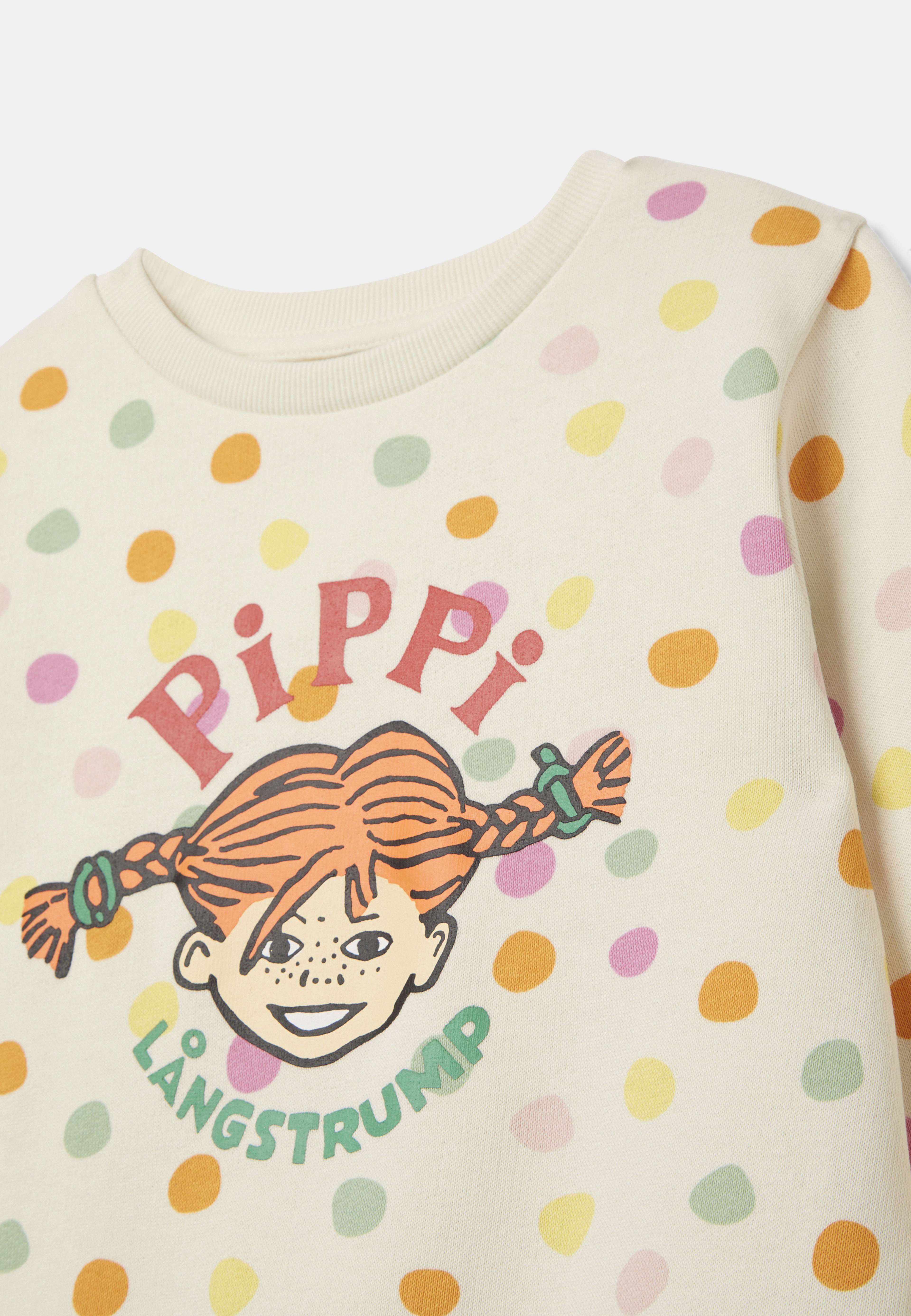 Pippi Långstrump-tröja LYCKA