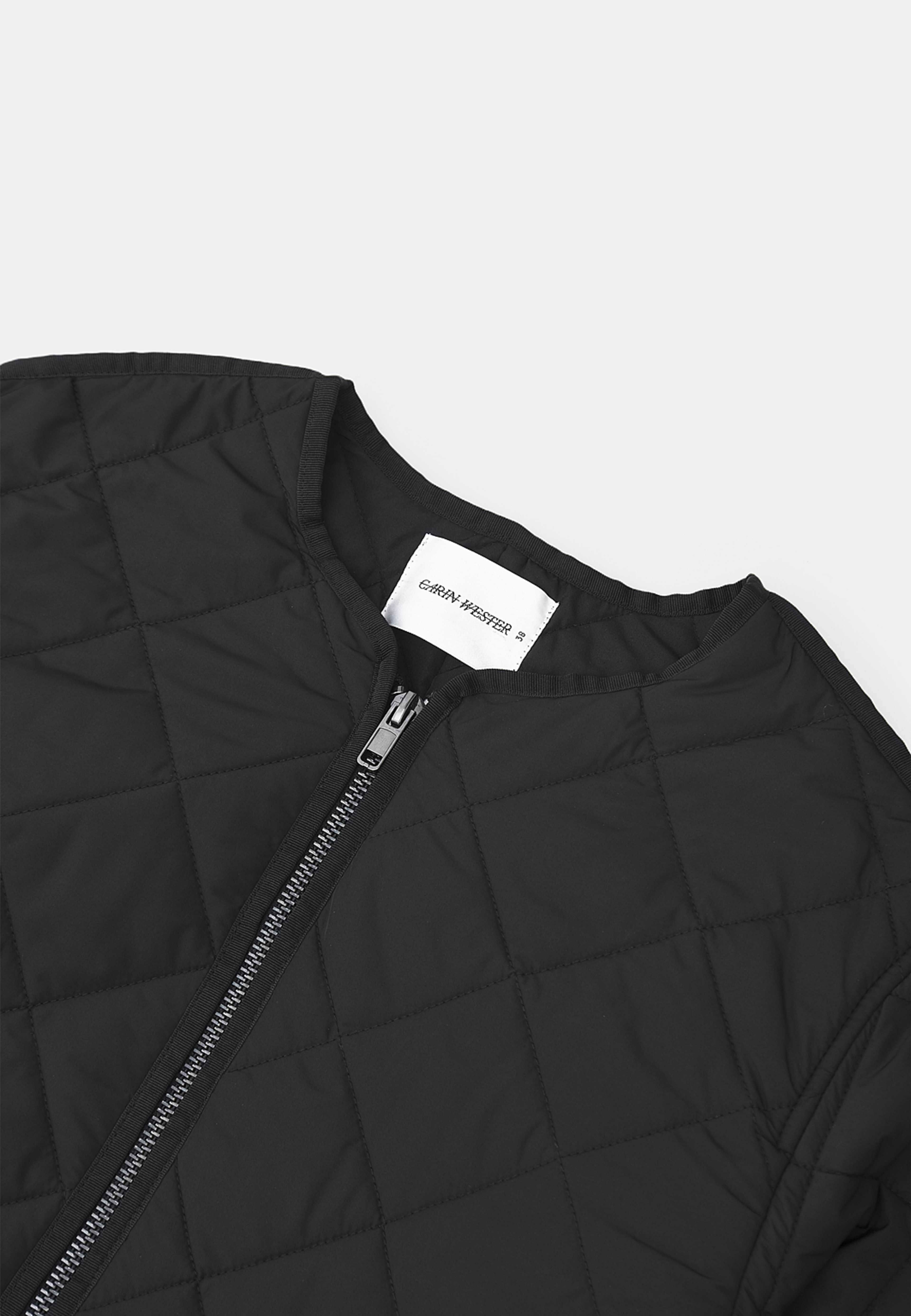 Quiltad jacka REGINE, från Carin Wester, i färgen Black. Klicka för att öppna bilden i stort format