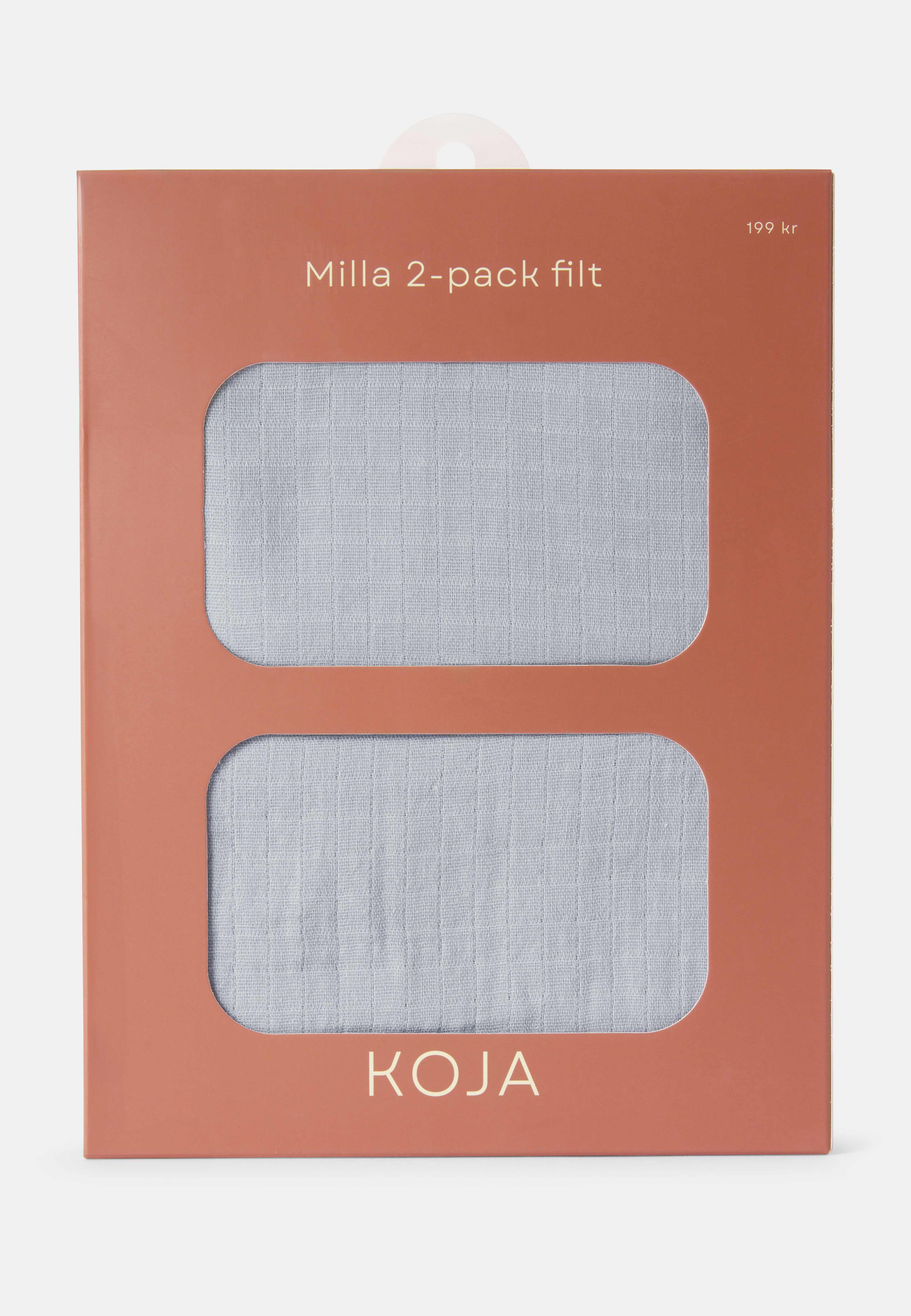 Babyfilt MILLA 70x70 cm, 2-pack