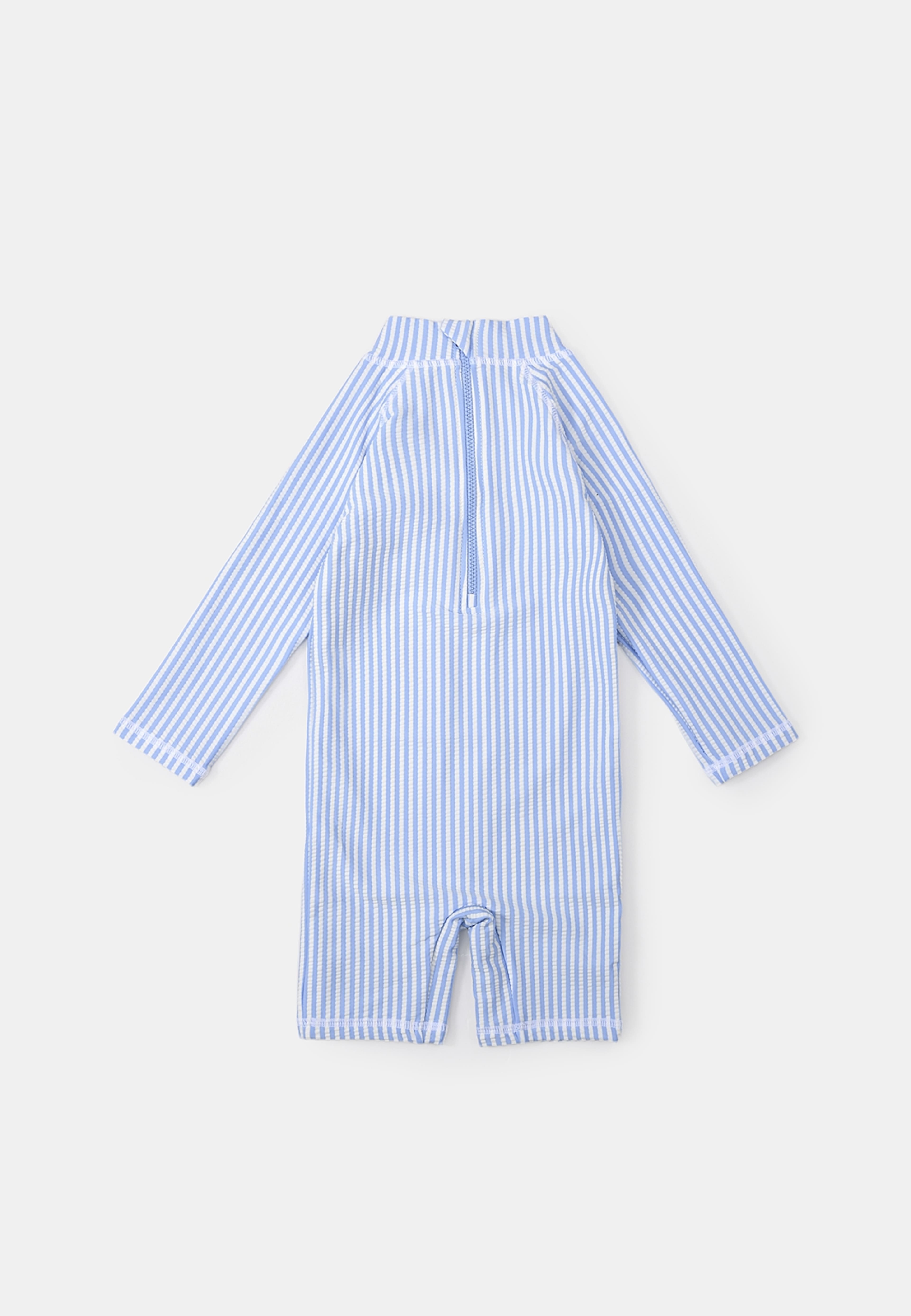 UV-dräkt för baby HAY, från RIKIKI, i färgen Blue Stripe. Klicka för att öppna bilden i stort format
