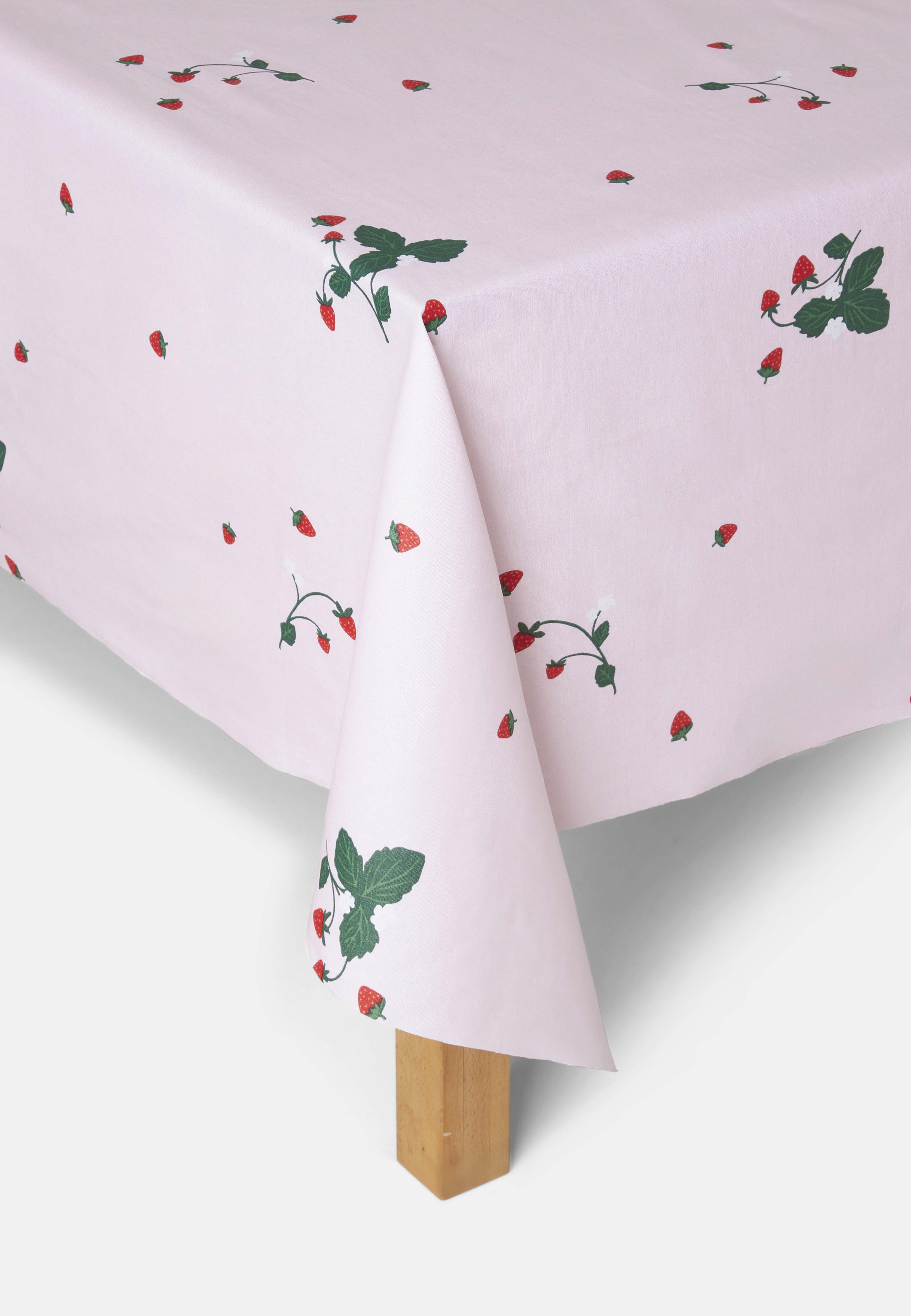Avtorkningsbar bordsduk STRAWBERRY 145x220 cm
