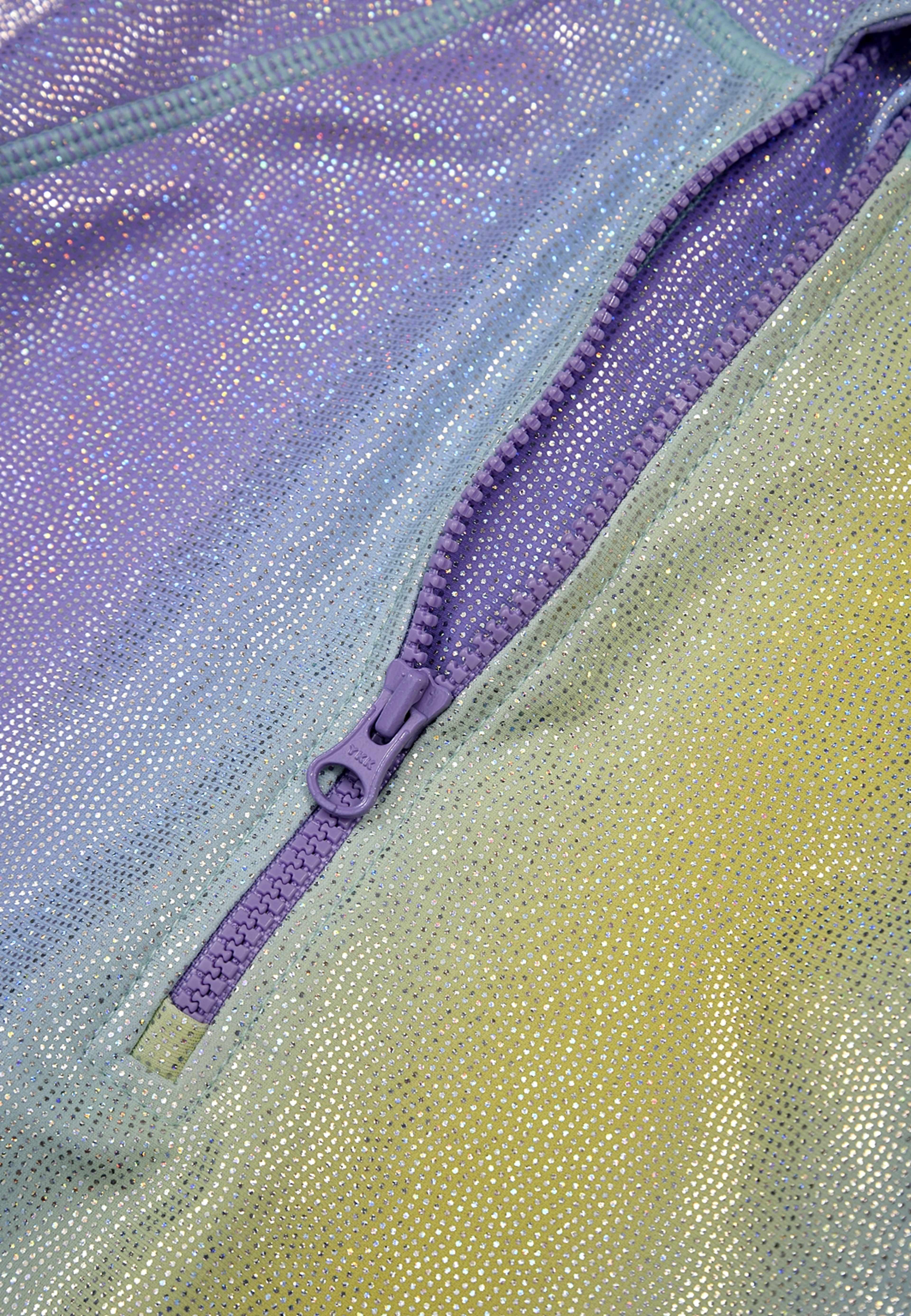 UV-baddräkt med lång ärm DAGNY, från RIKIKI, i färgen Rainbow Ombre. Klicka för att öppna bilden i stort format