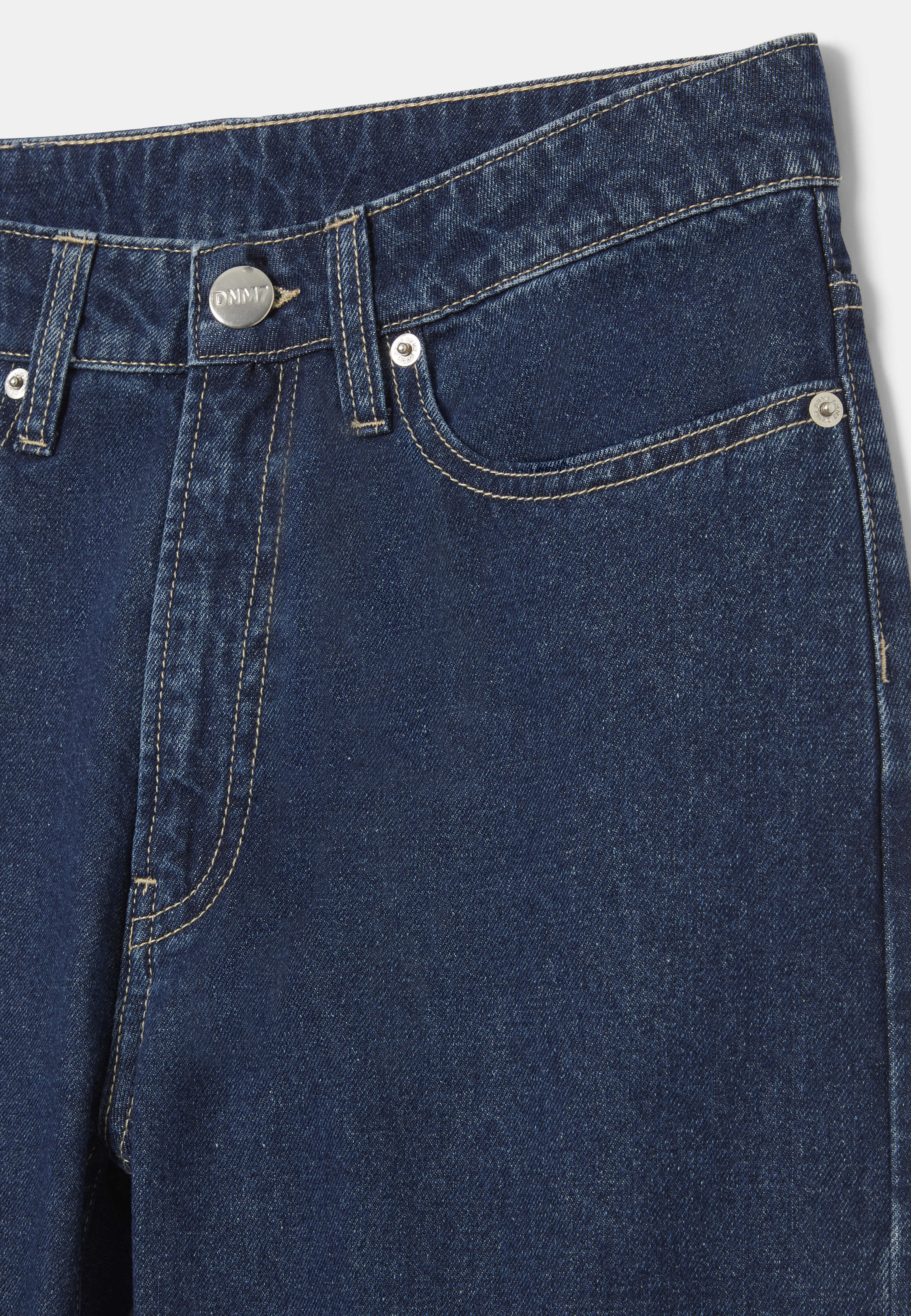 Raka jeans med hög midja DNM7 08