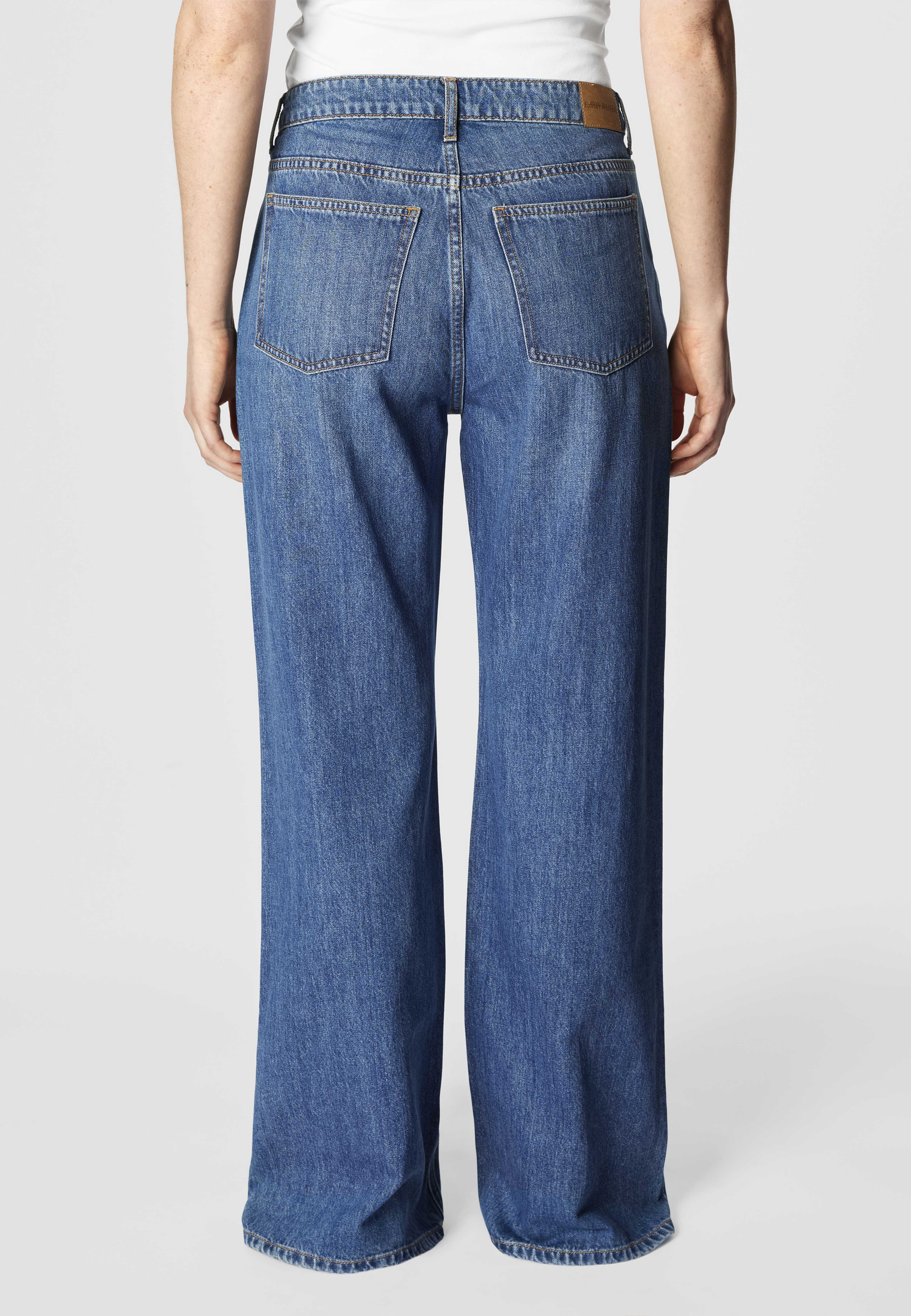 Raka jeans med lös passform CALLIE