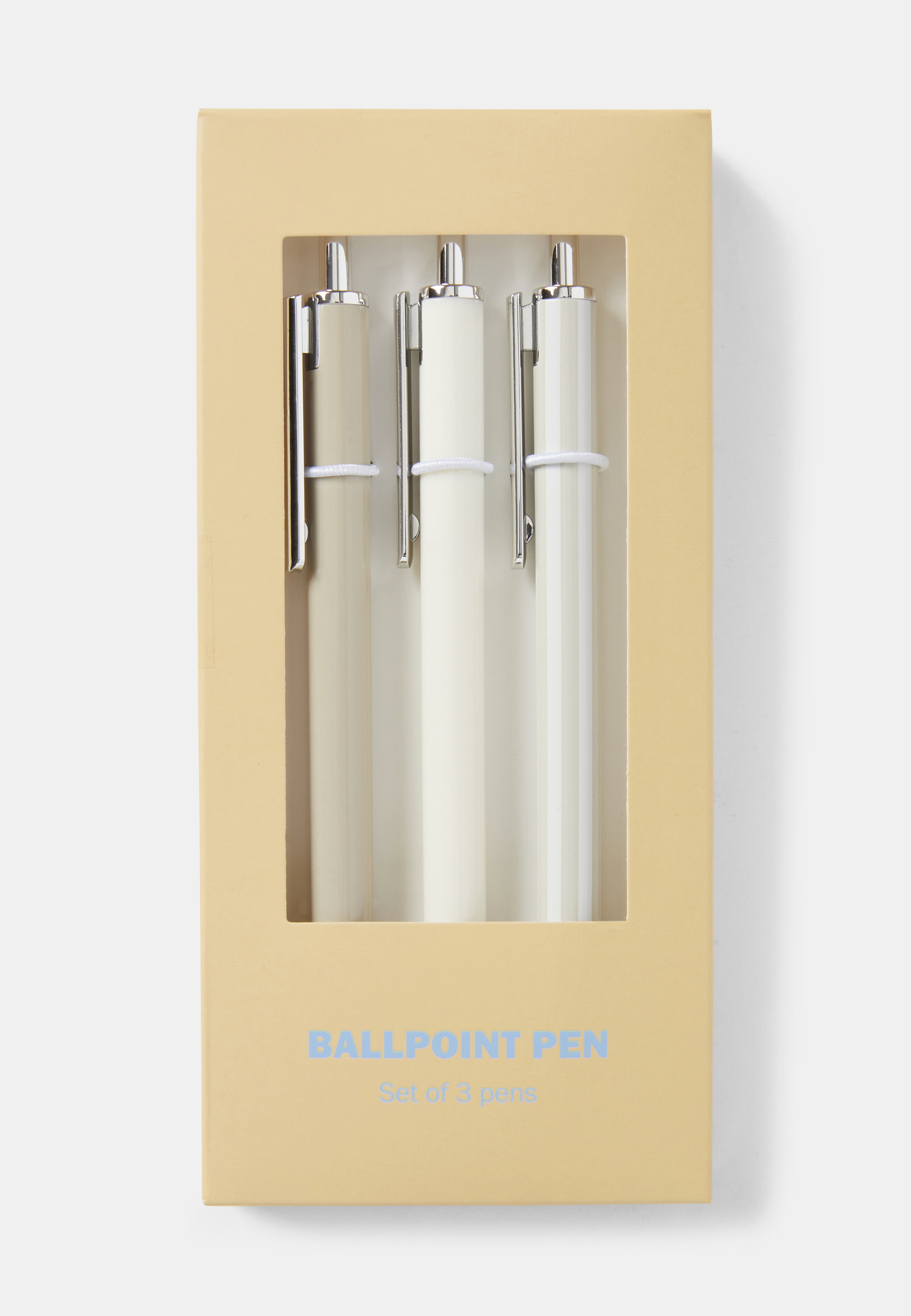 Kulspetspenna KIT, 3-pack