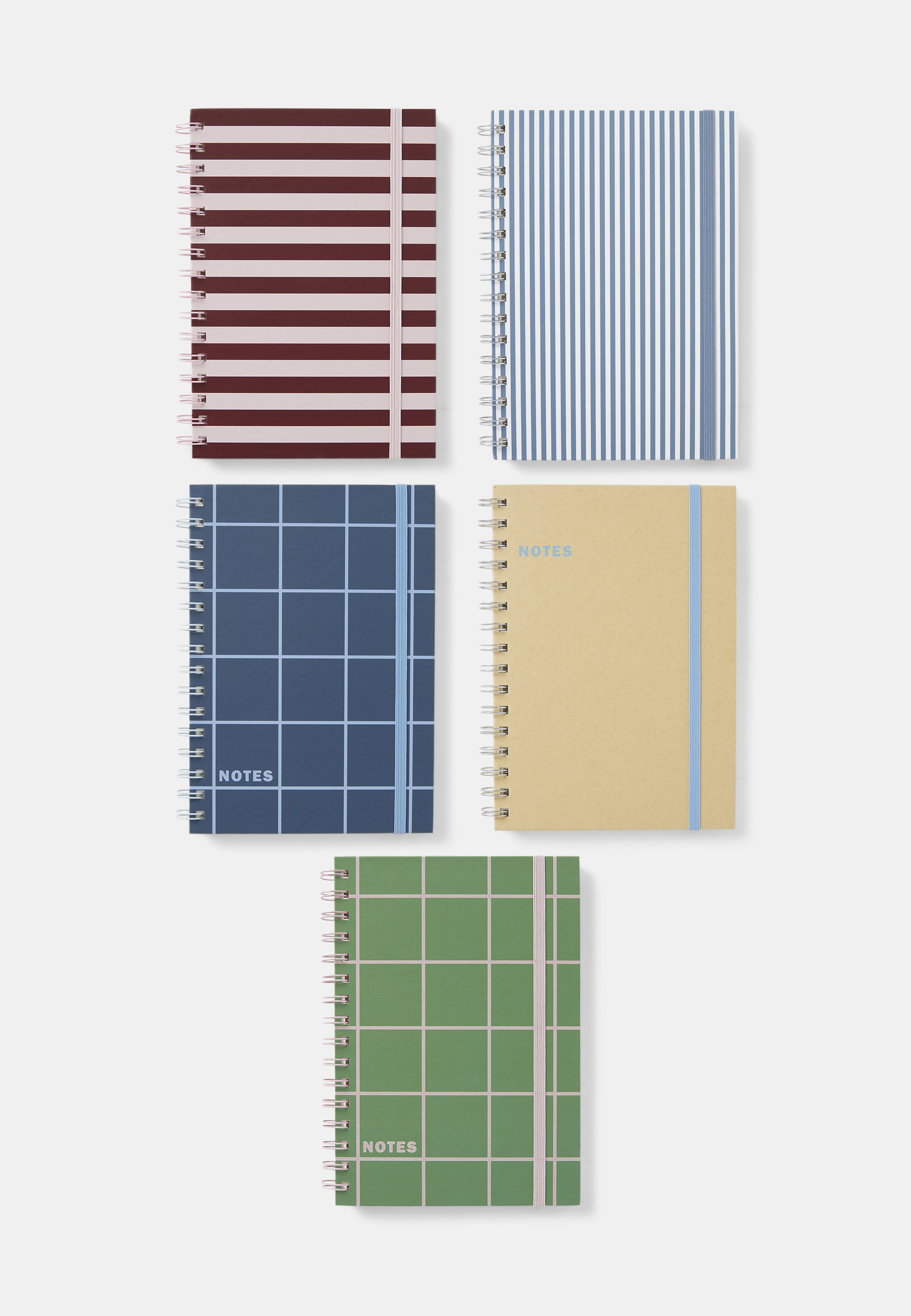 Linjerad anteckningsbok KIT CHECK A5