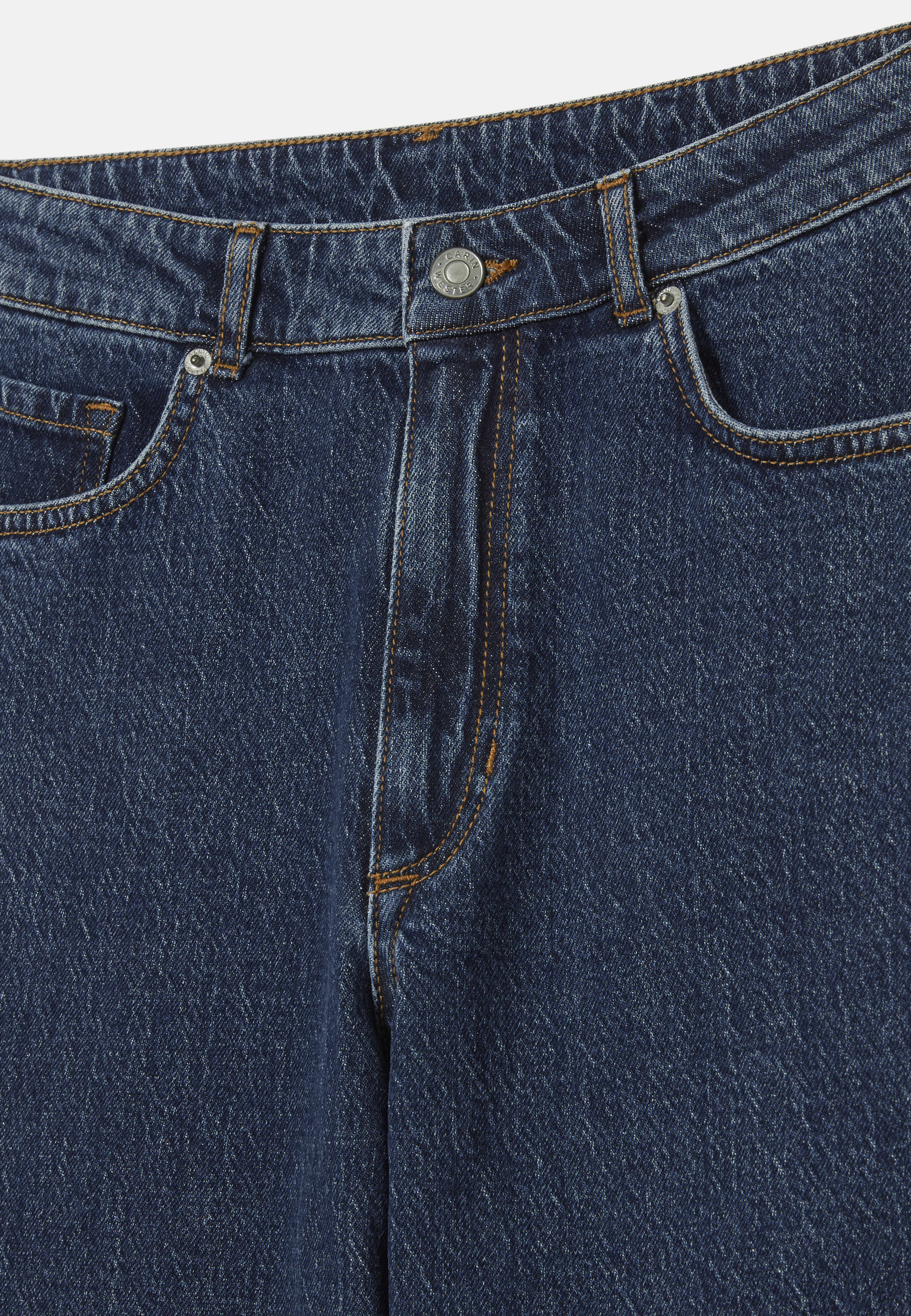 Raka jeans med hög midja CINDY