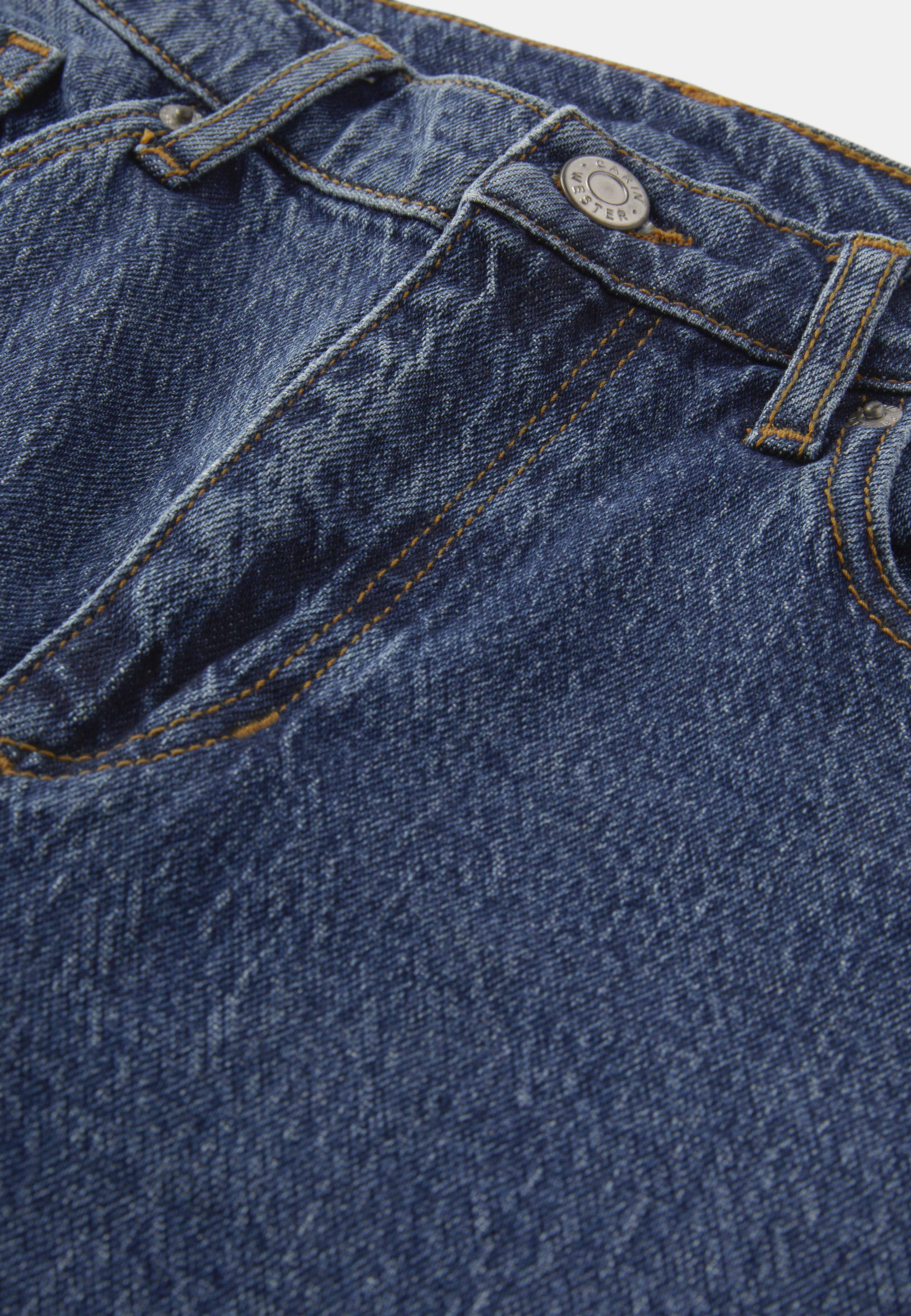 Croppade jeans med rak passform CARA