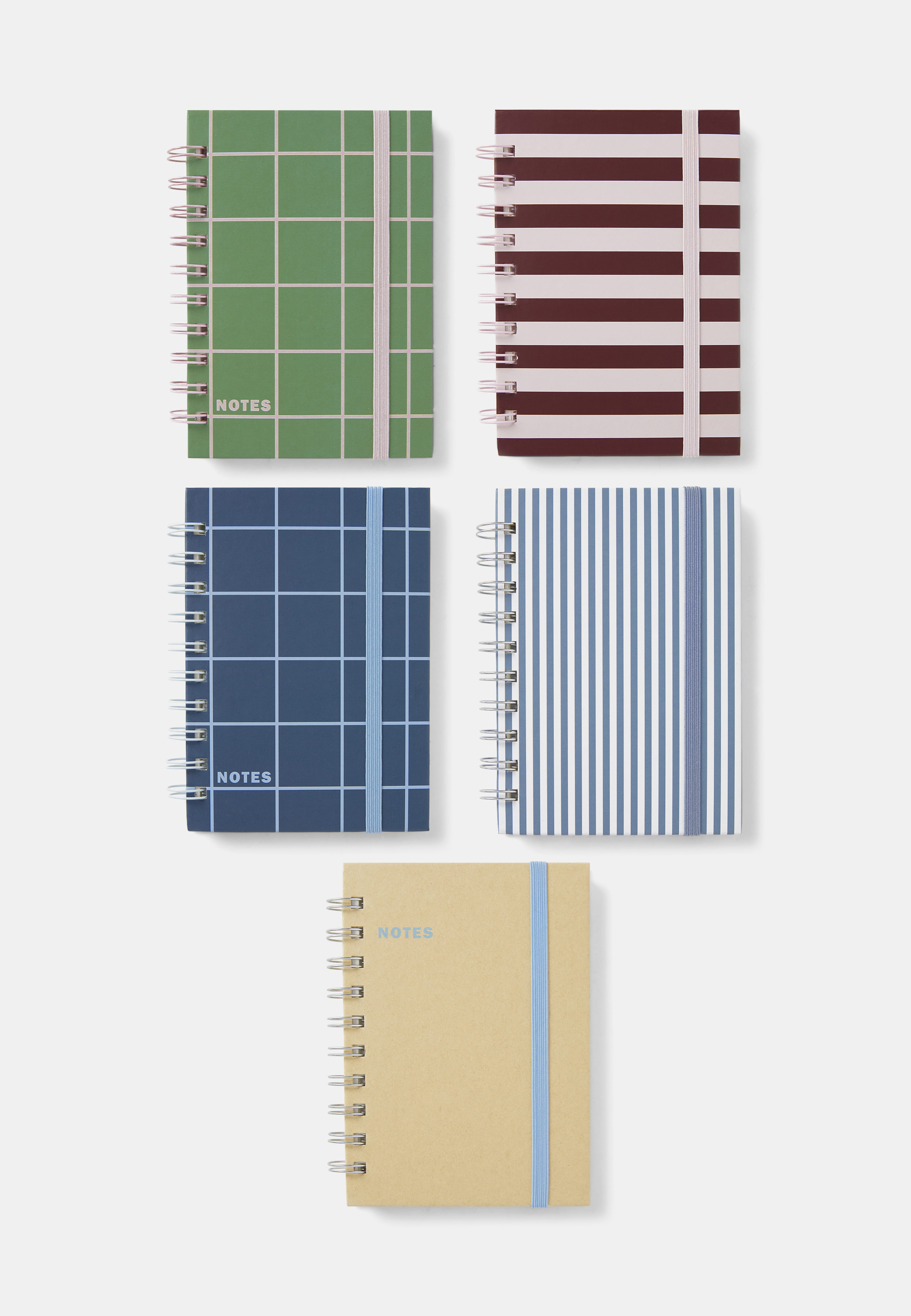 Linjerad anteckningsbok KIT CHECK A6