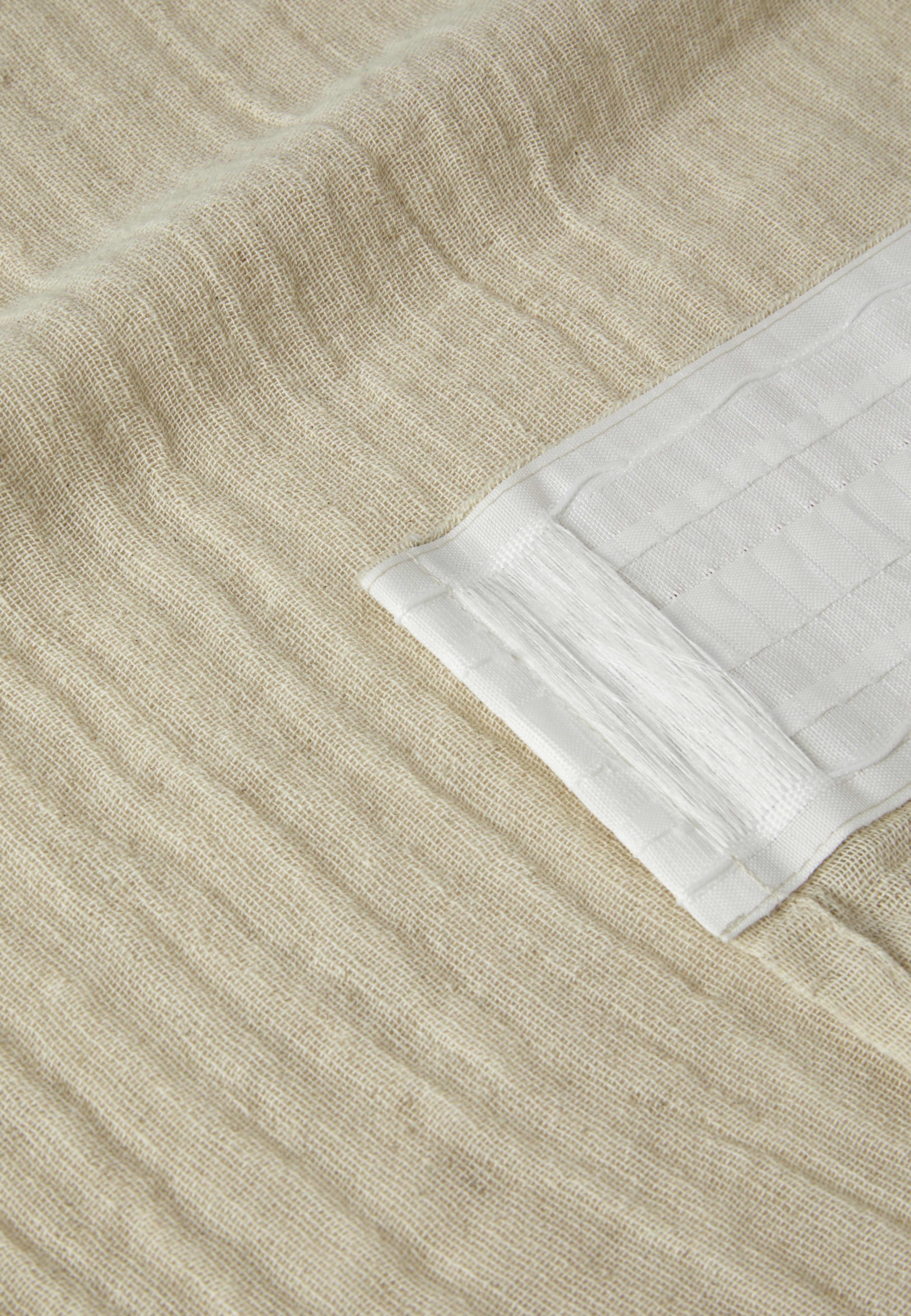 Gardin i linnemix MAJA 130x250 cm, 2-pack