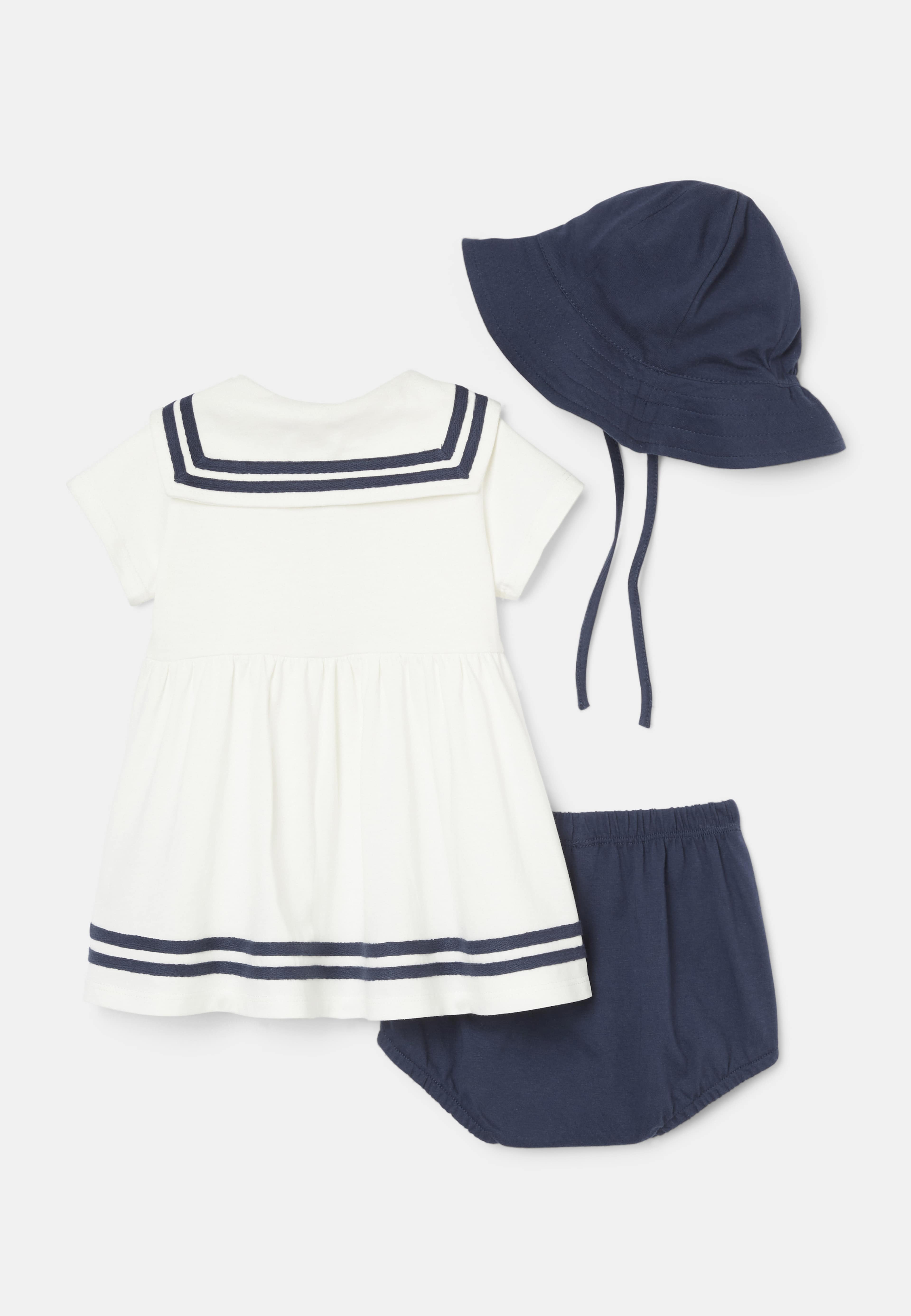 Klänningsset i bomull SAILOR