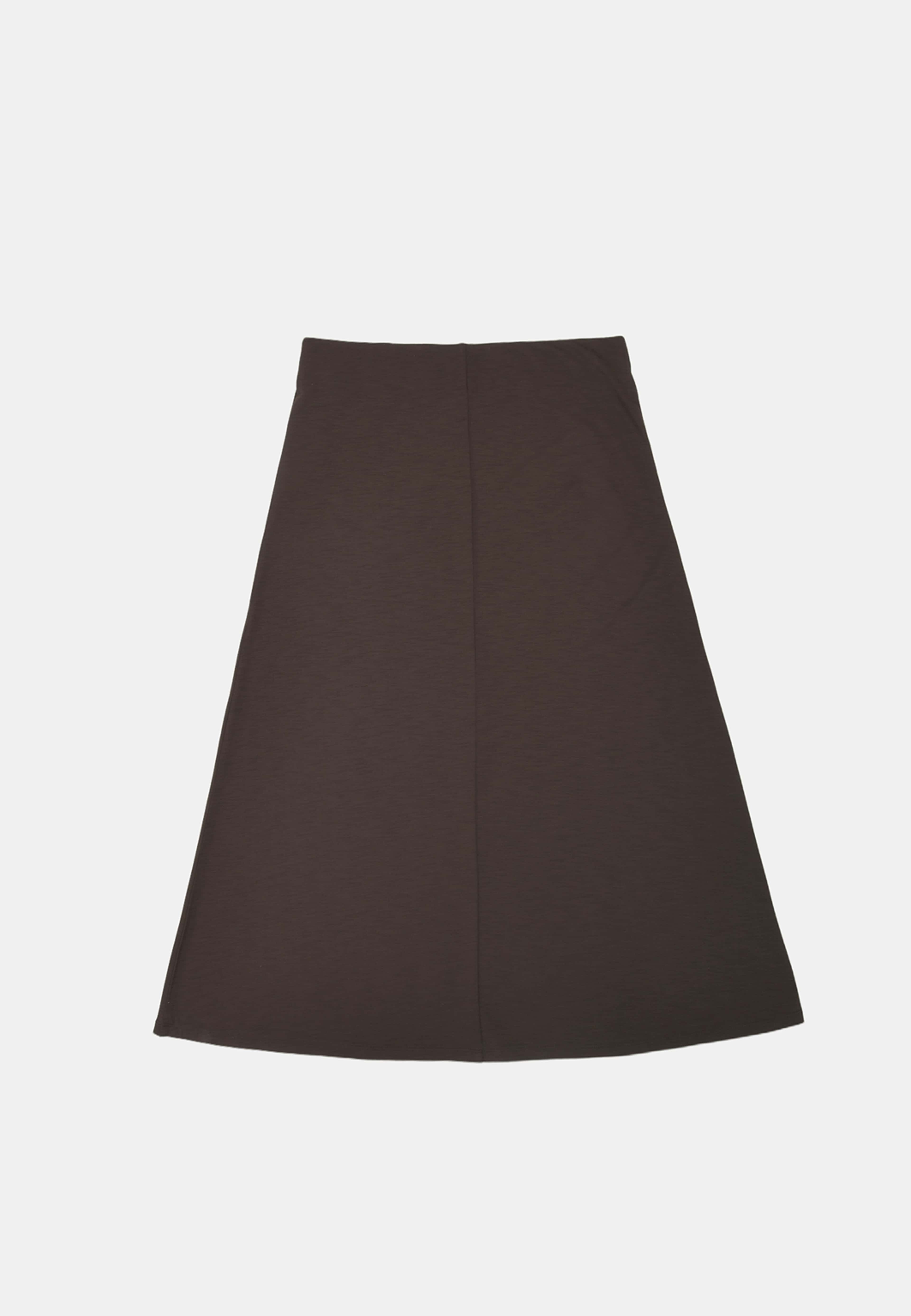 Elastisk kjol AGNES, från Wera, i färgen Dark Brown. Klicka för att öppna bilden i stort format