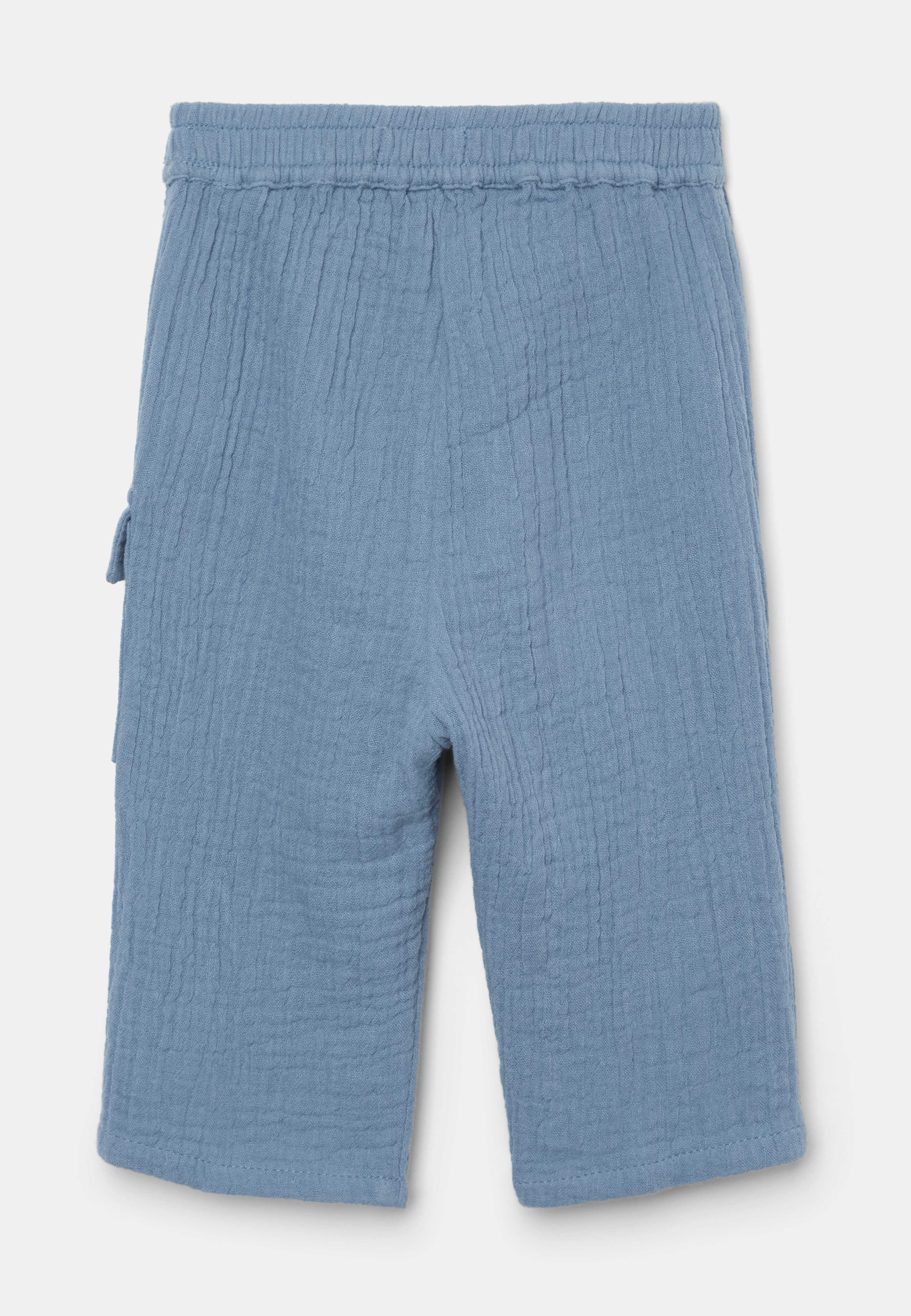 Krinklade byxor för baby NOA