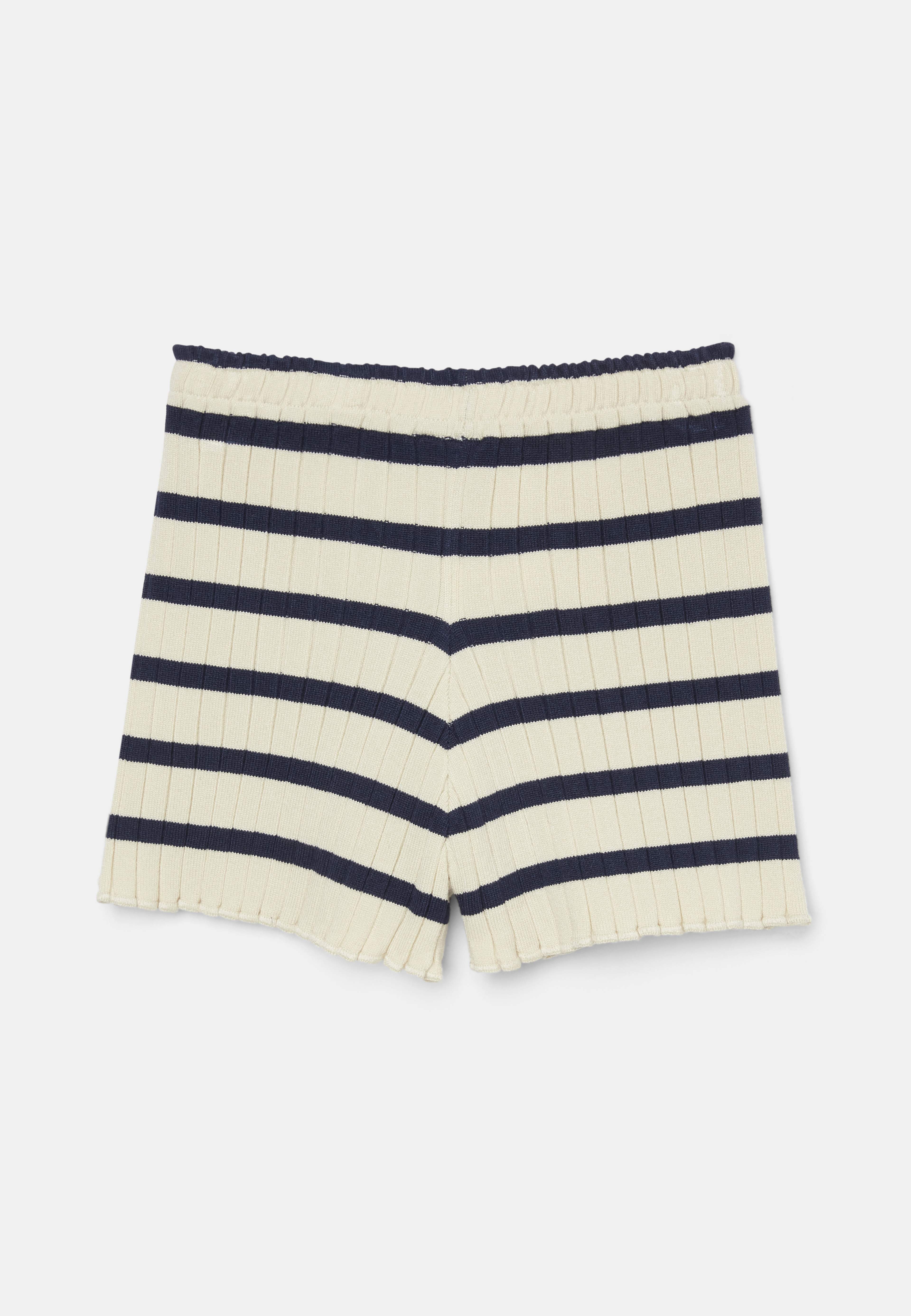 Ribbstickade shorts BODIL
