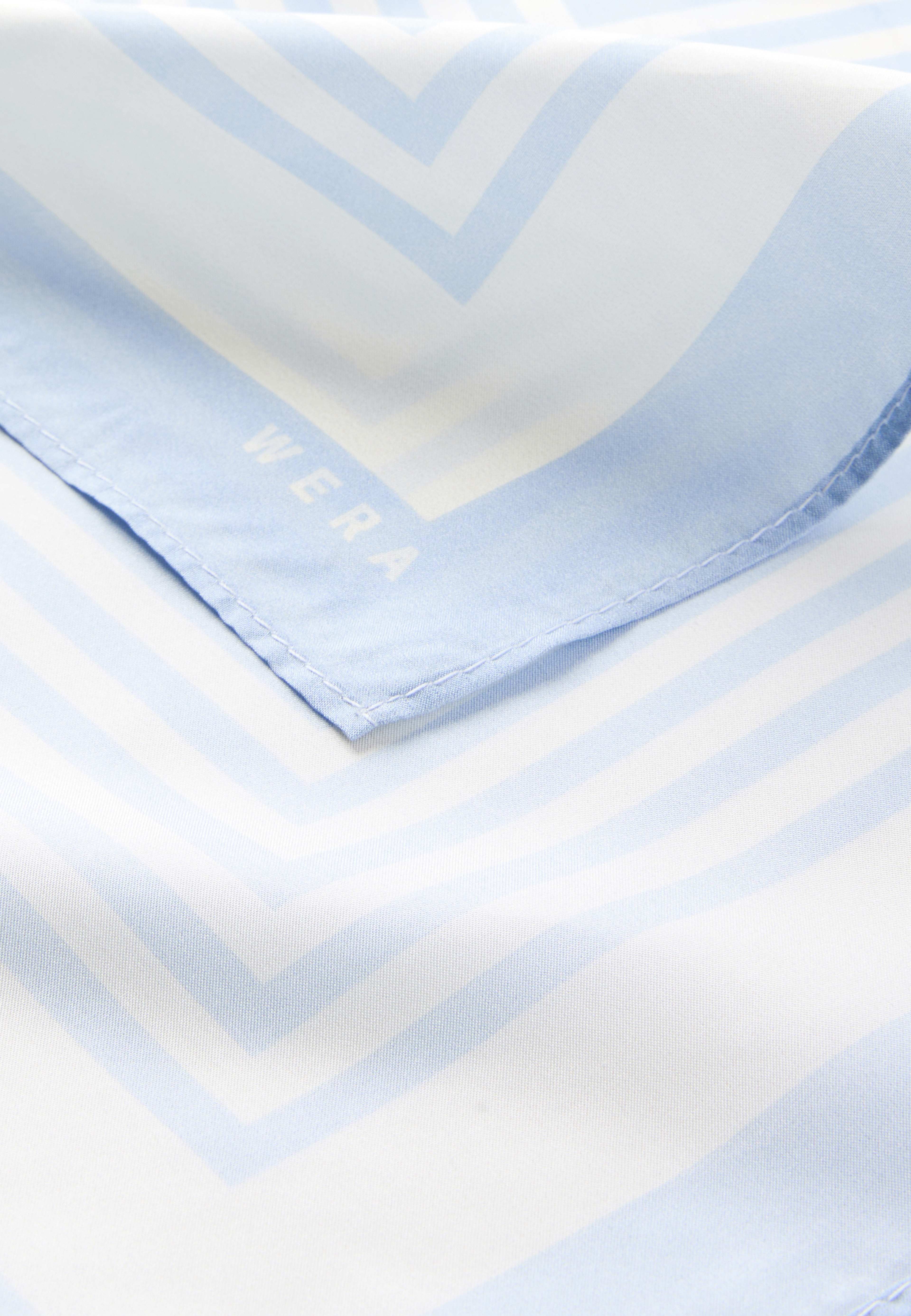 Sidenscarf med print ALICIA