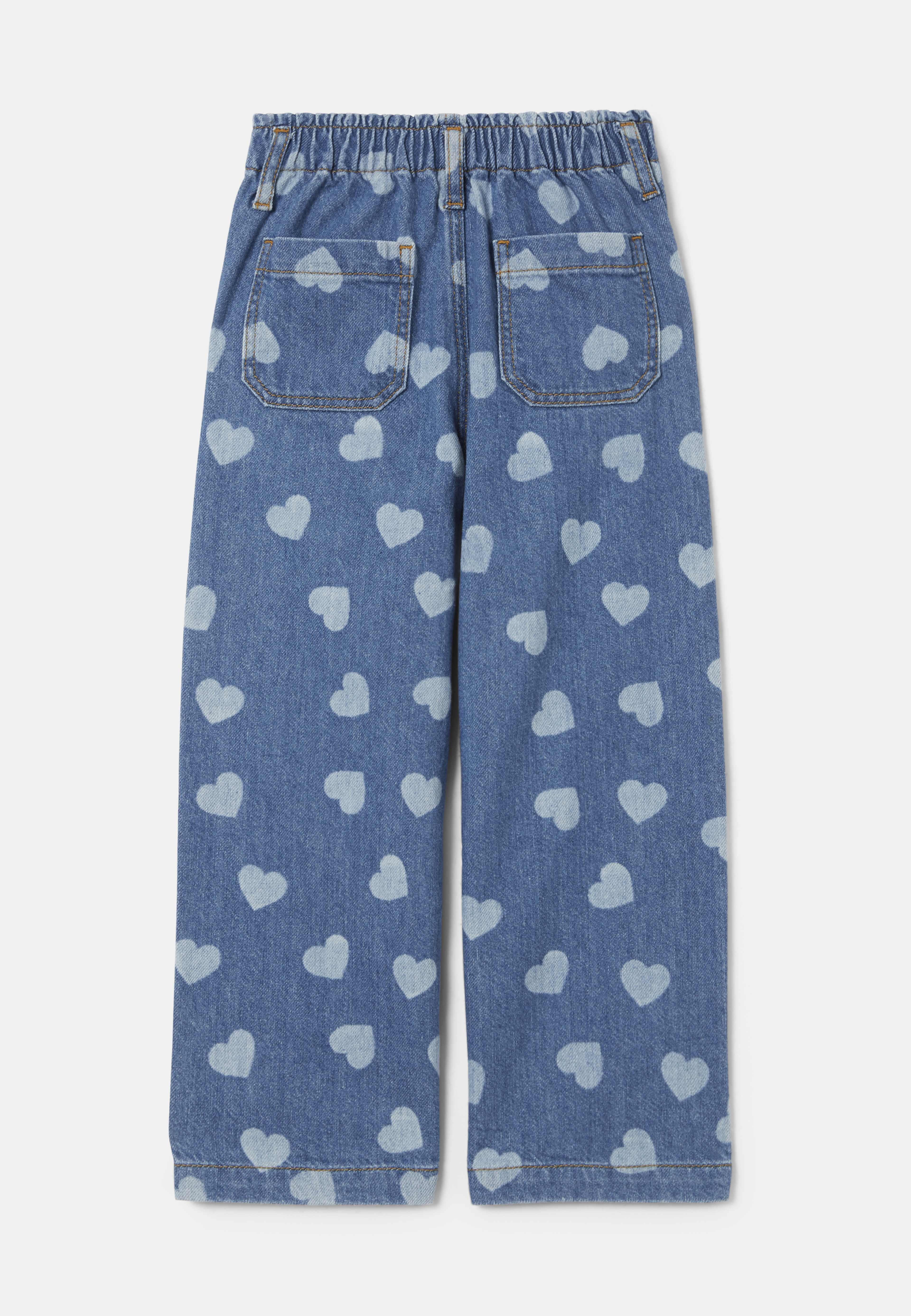 Denimbyxor med mönster PACE