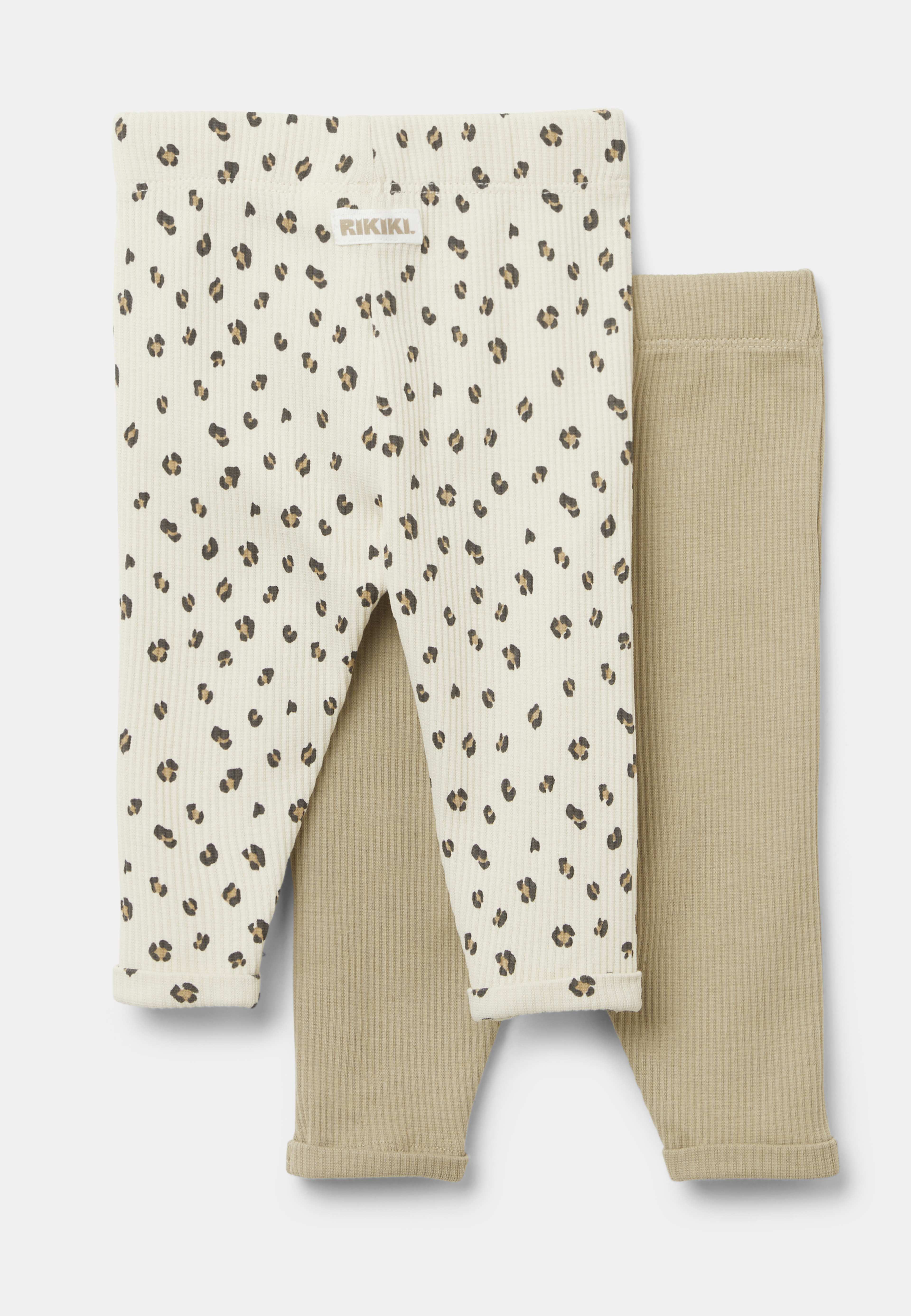 Ribbade leggings DIDI, 2-pack