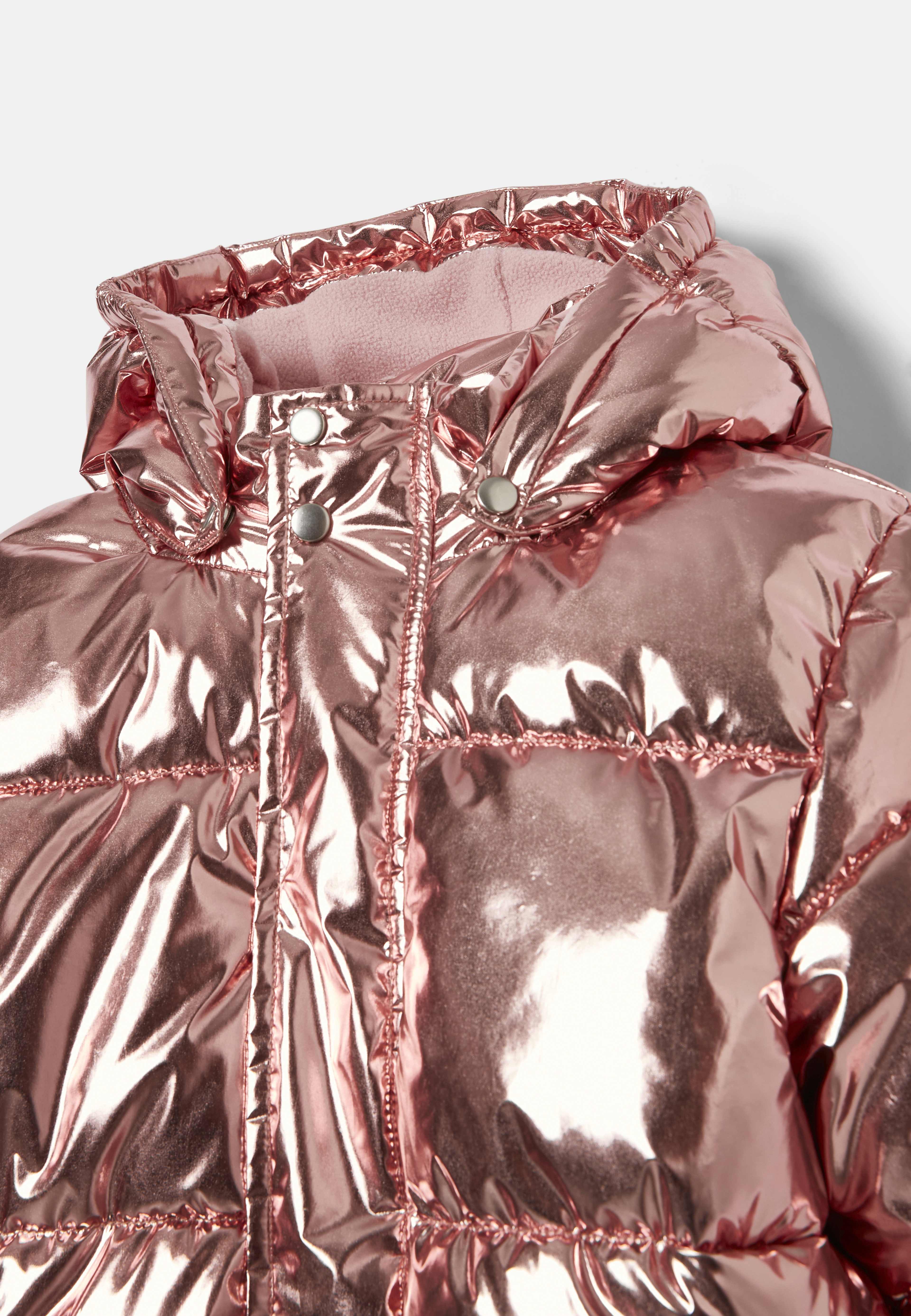 Metallisk pufferjacka med huva BROOKS