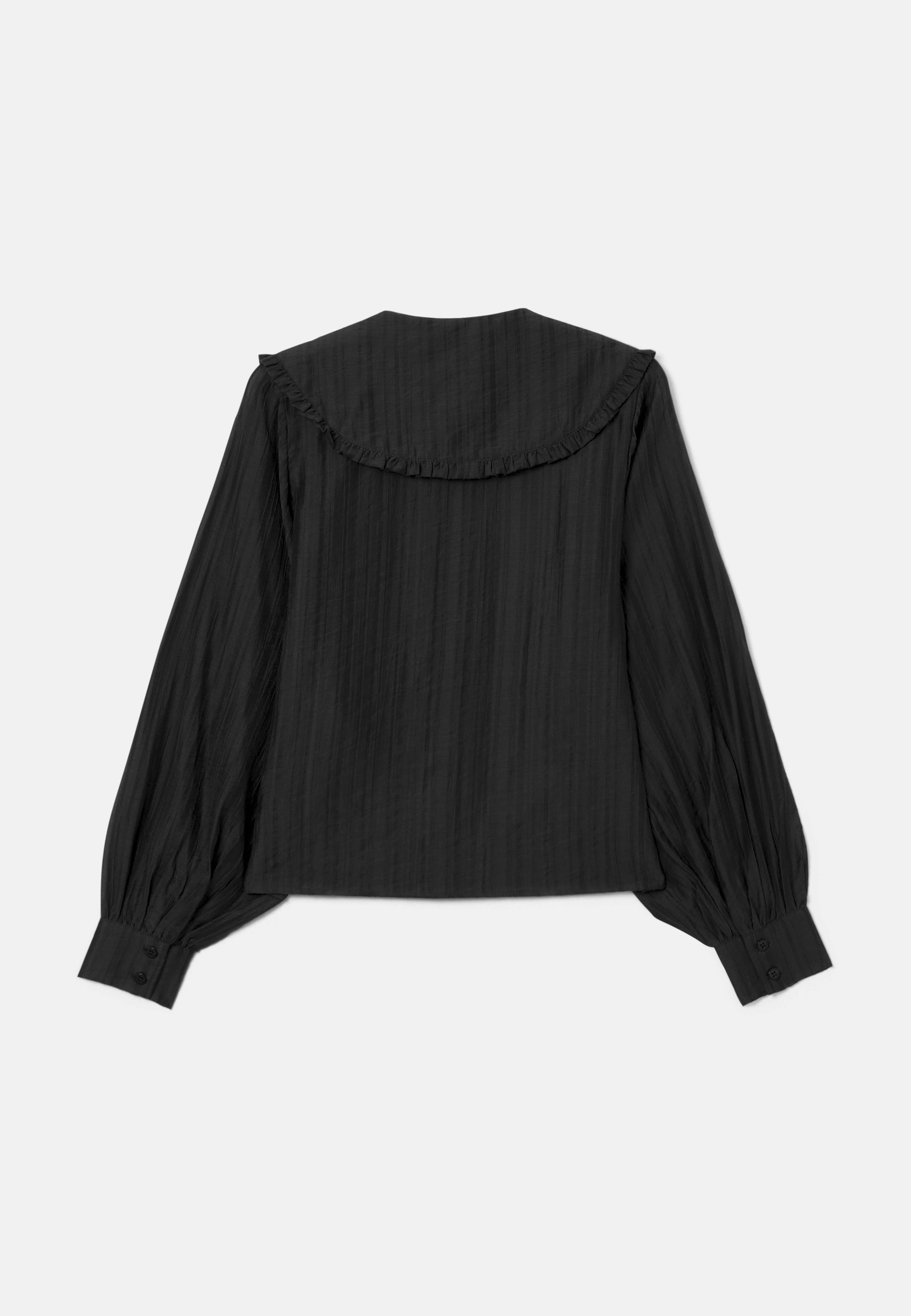 Blus med volangkrage ANELLA