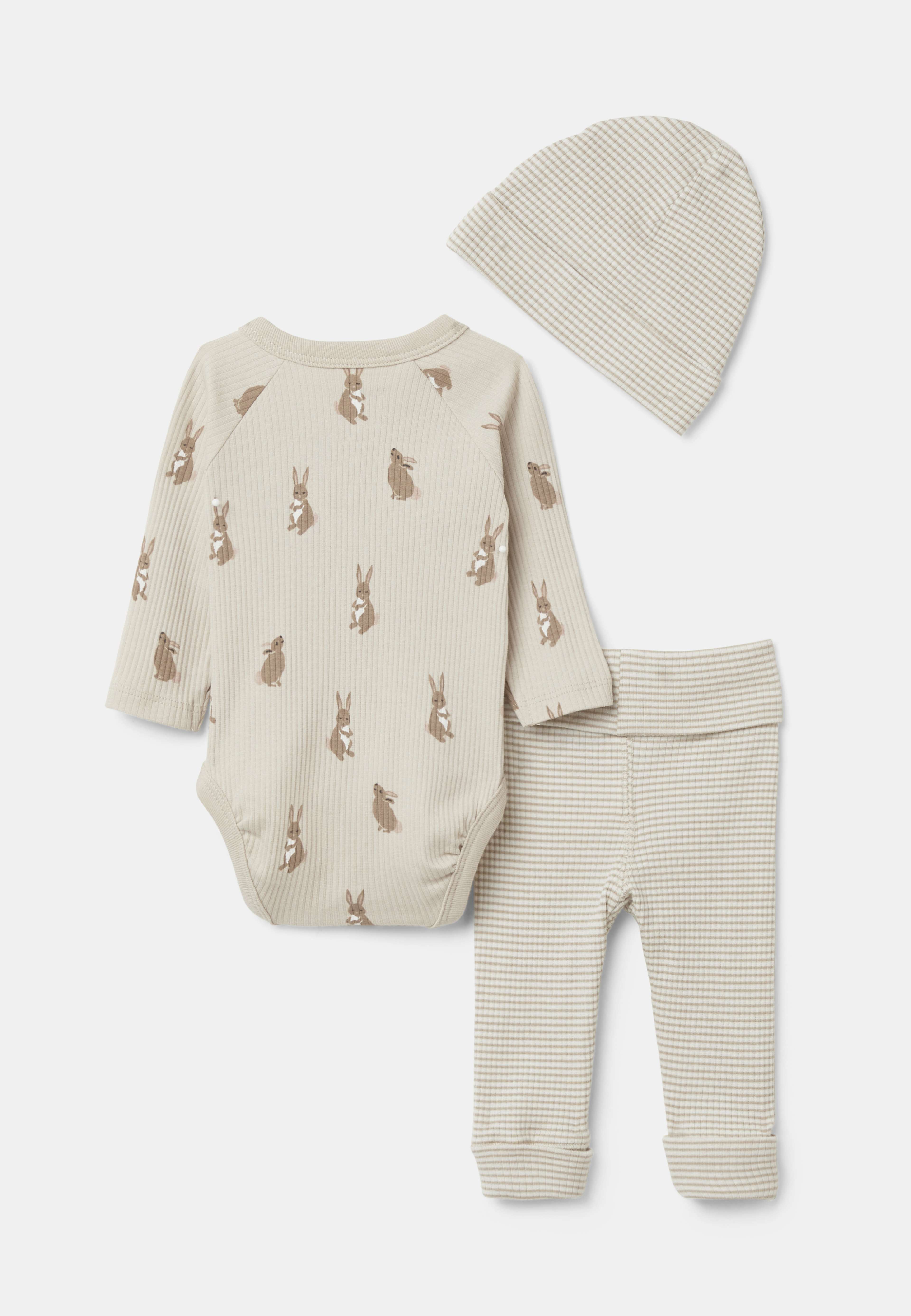 Ribbat set i 3 delar DON