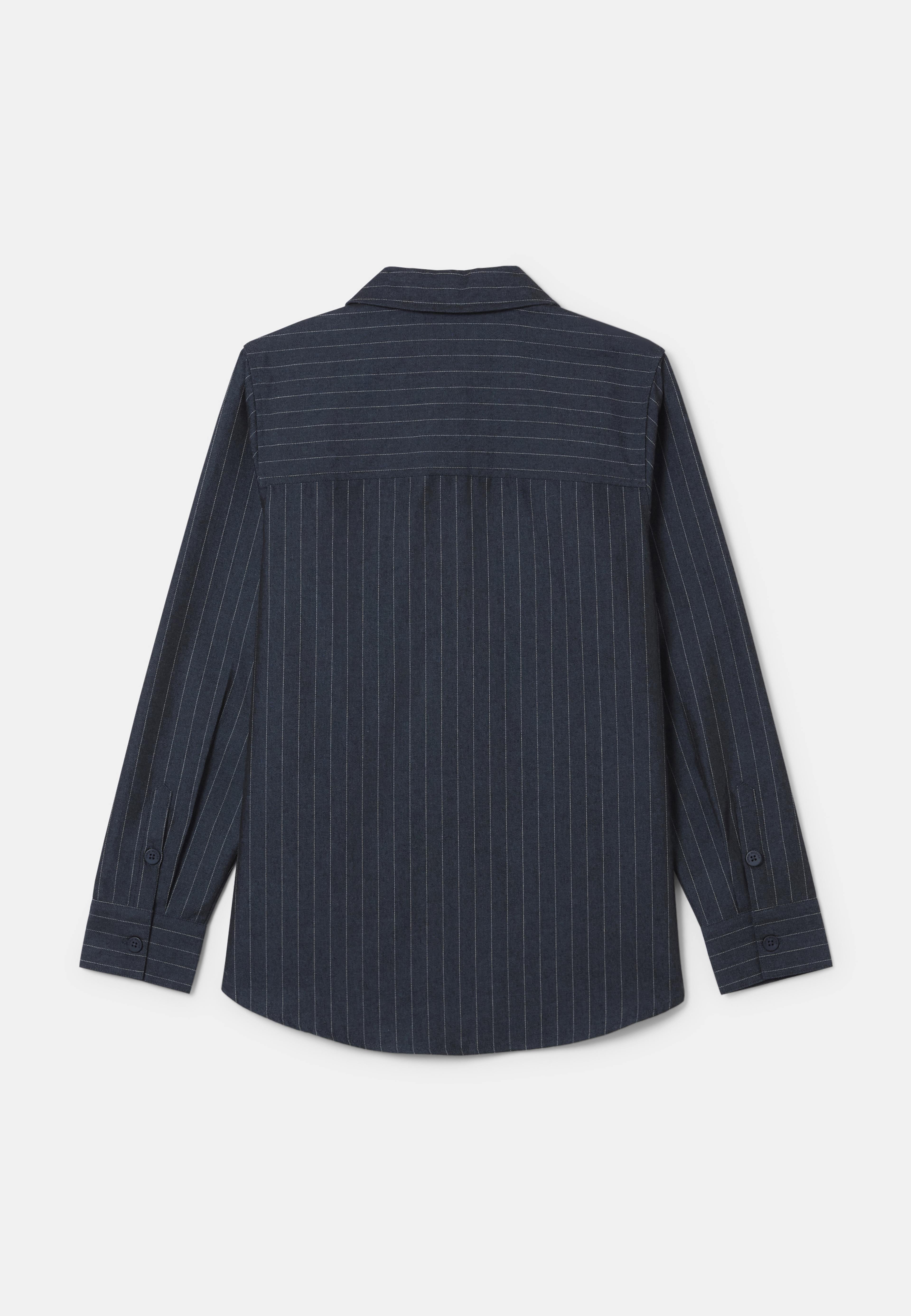 Skjortblus i denim UDINE