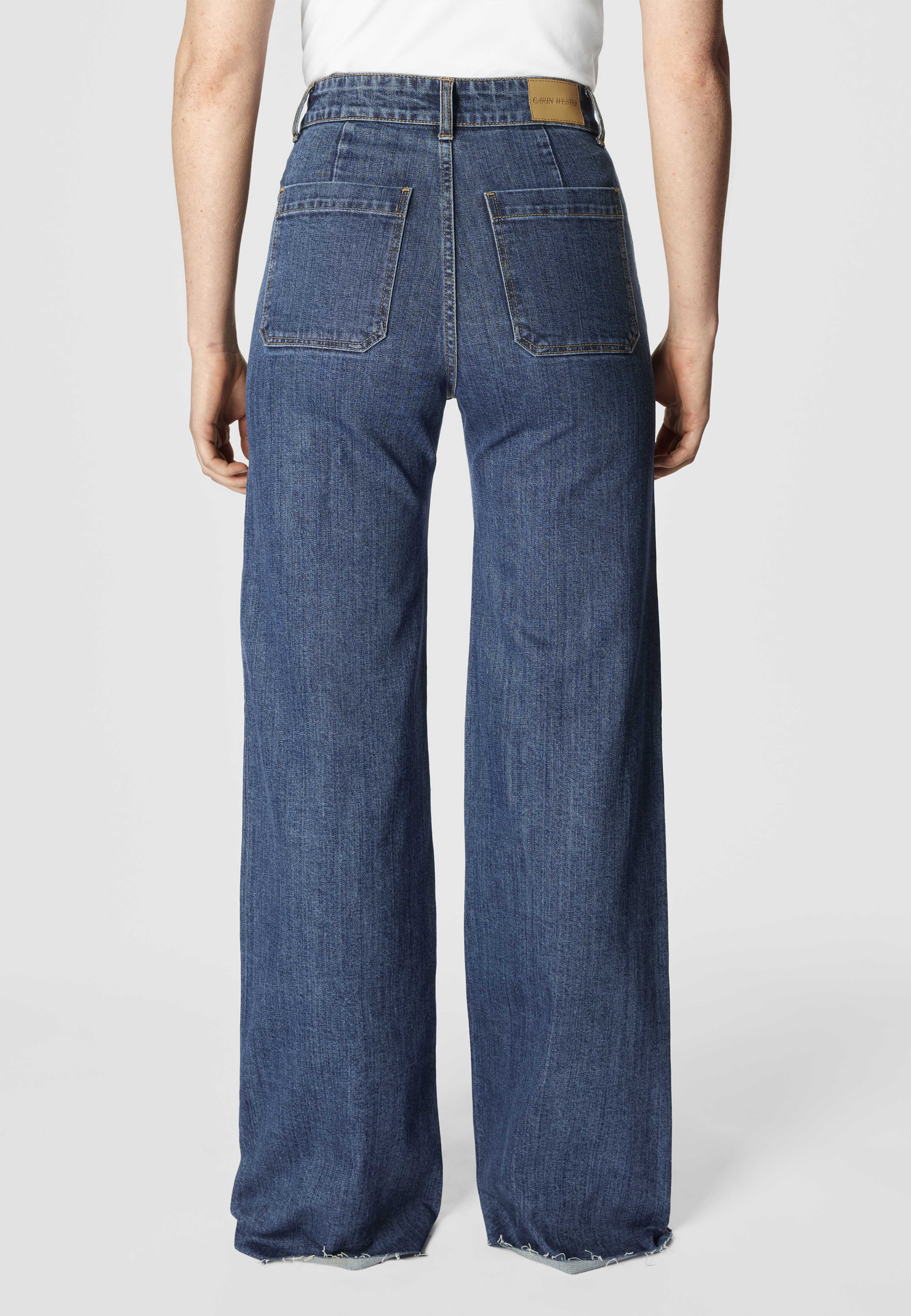Vida jeans med hög midja IKA