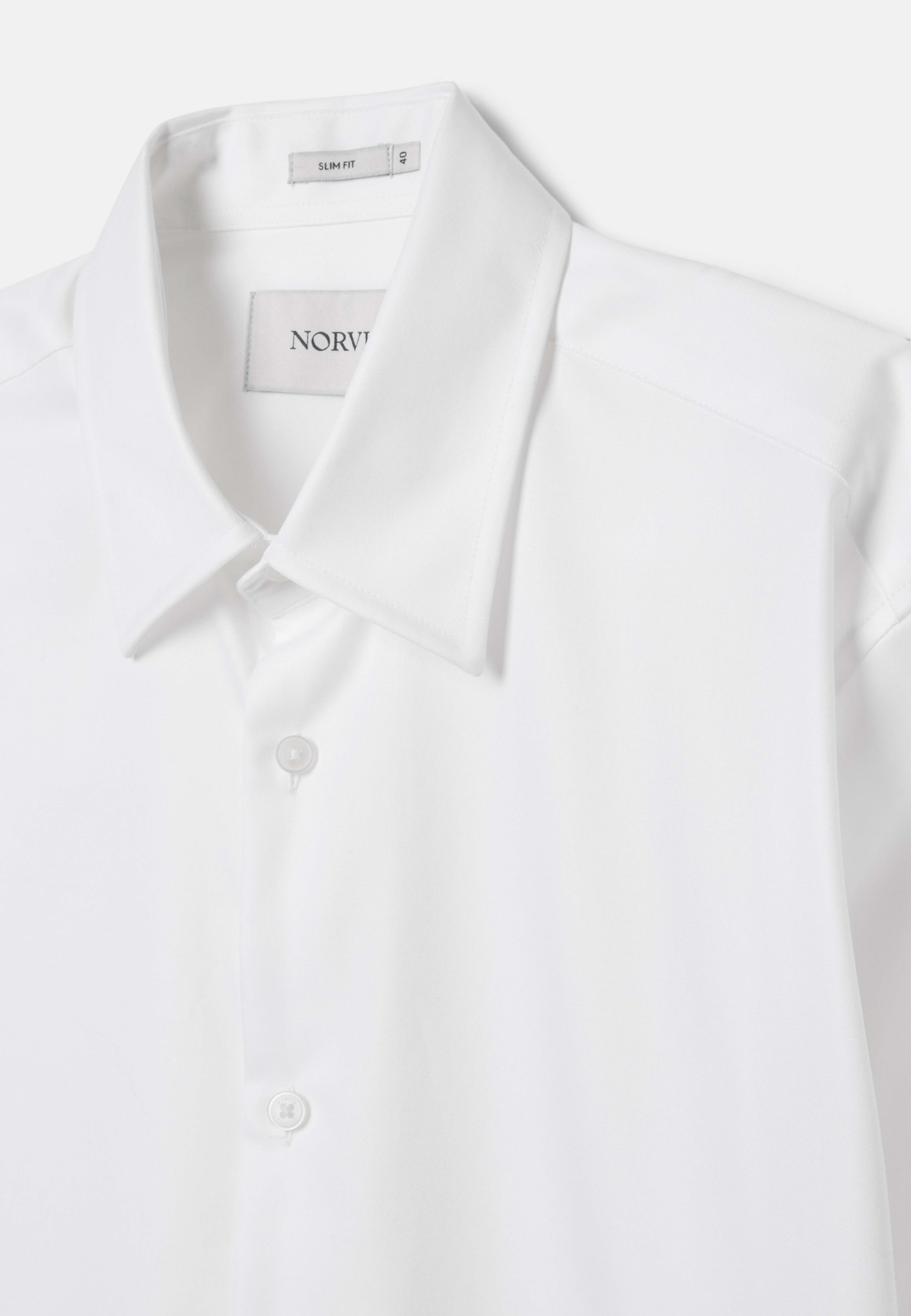 Twillvävd skjorta SIMON slim fit