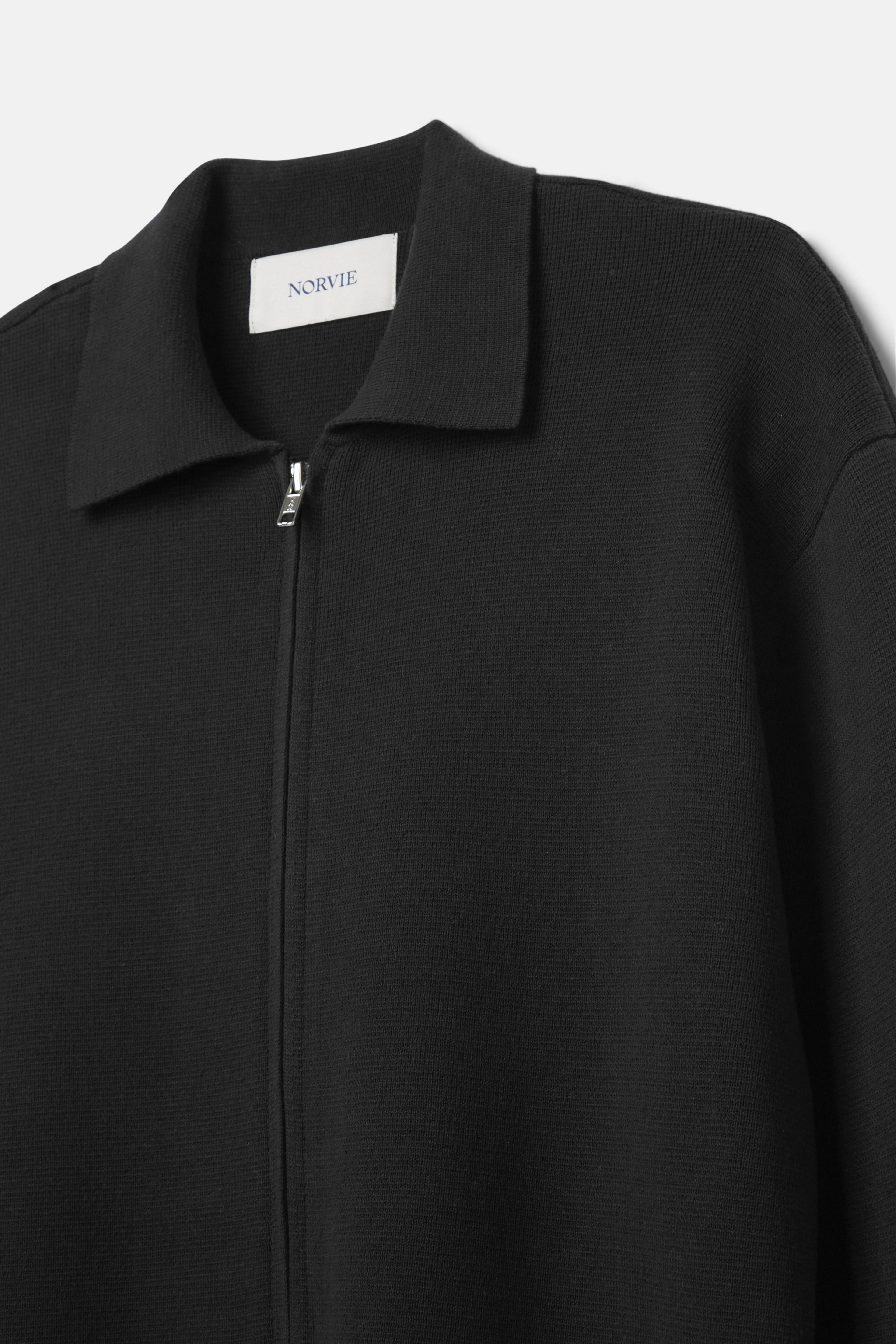 Cardigan med dubbelzip NICO