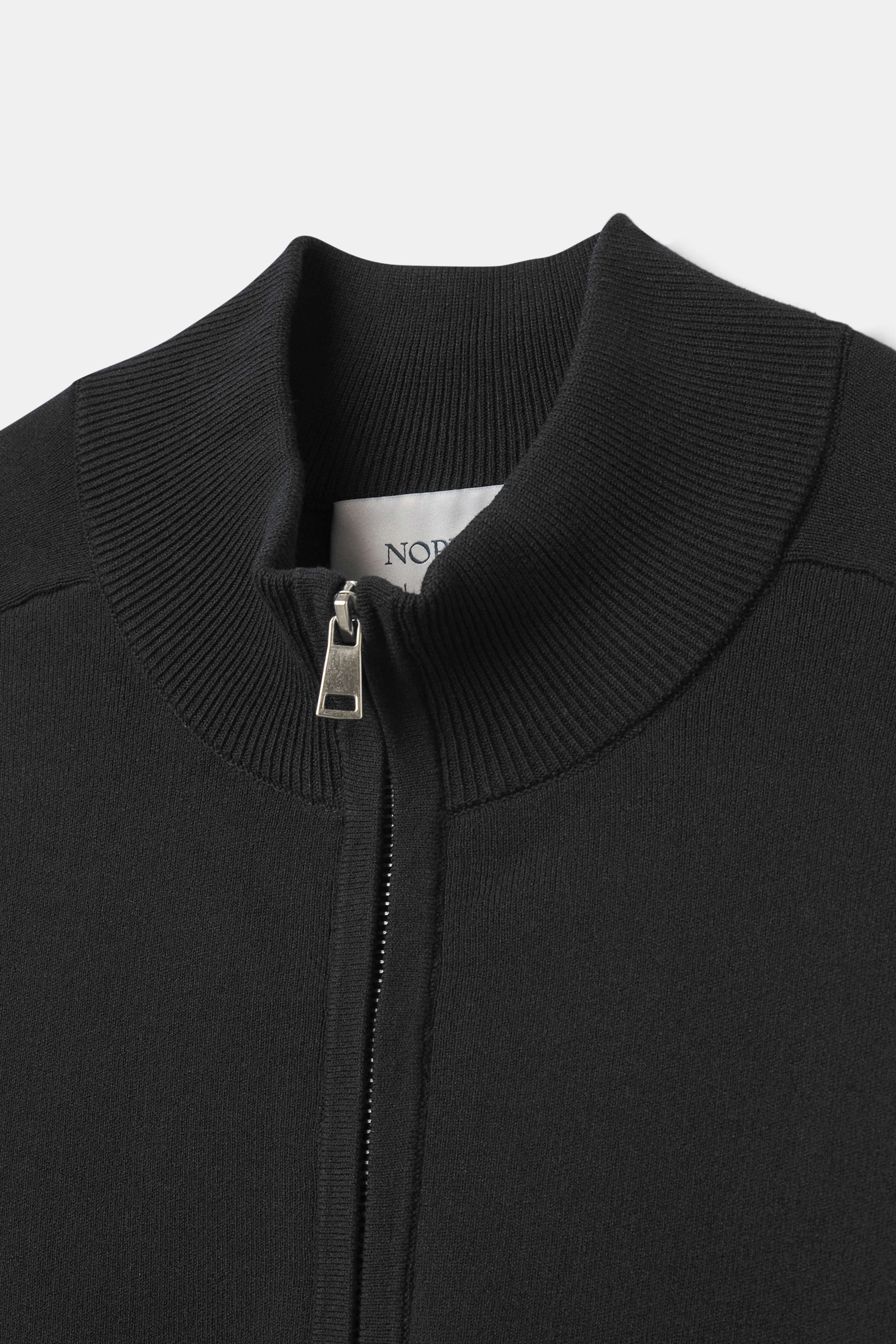 Tröja med half zip FAUSTO