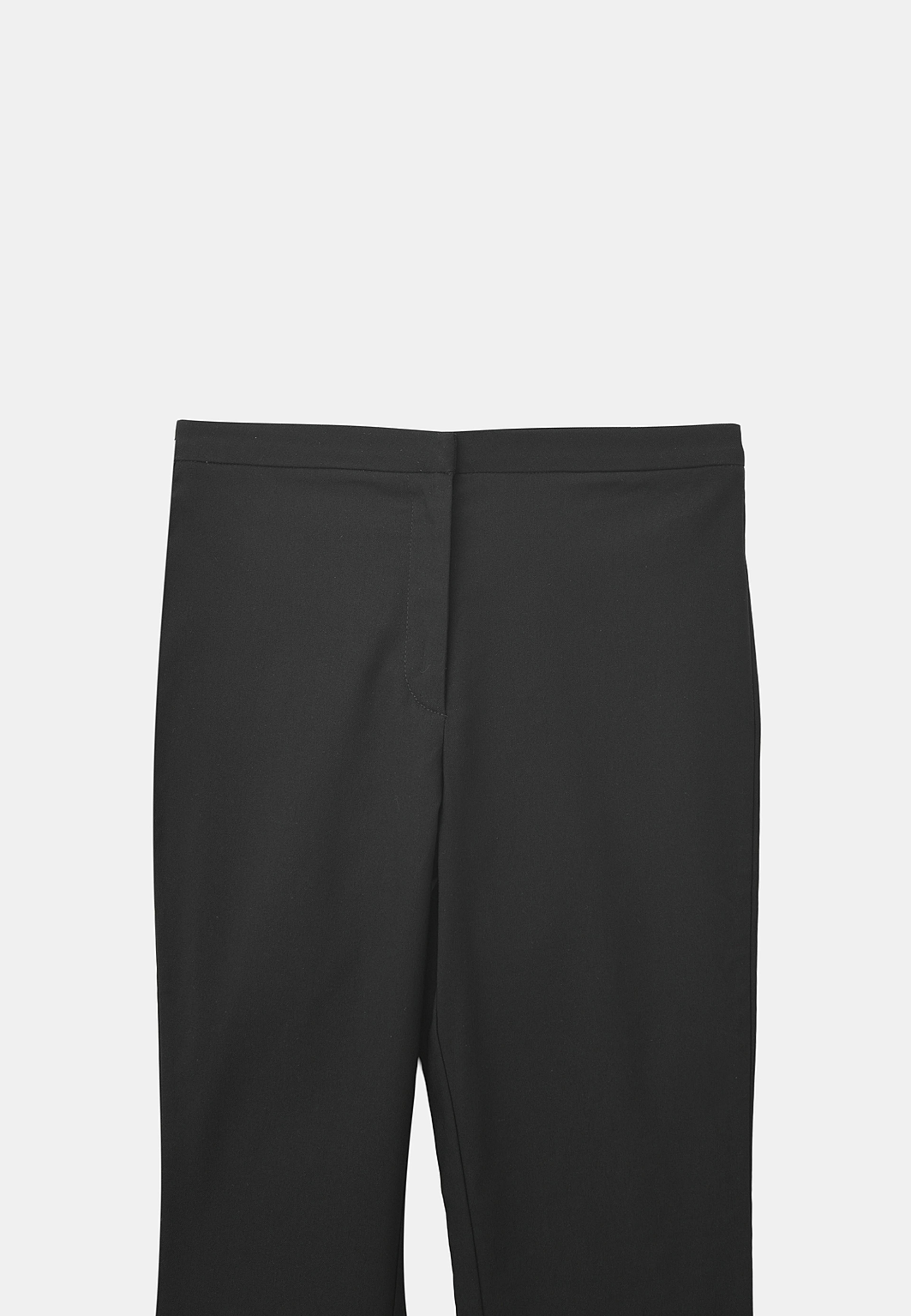 Dressad byxa i kraftig jersey KAJSA, från Wera, i färgen Black. Klicka för att öppna bilden i stort format