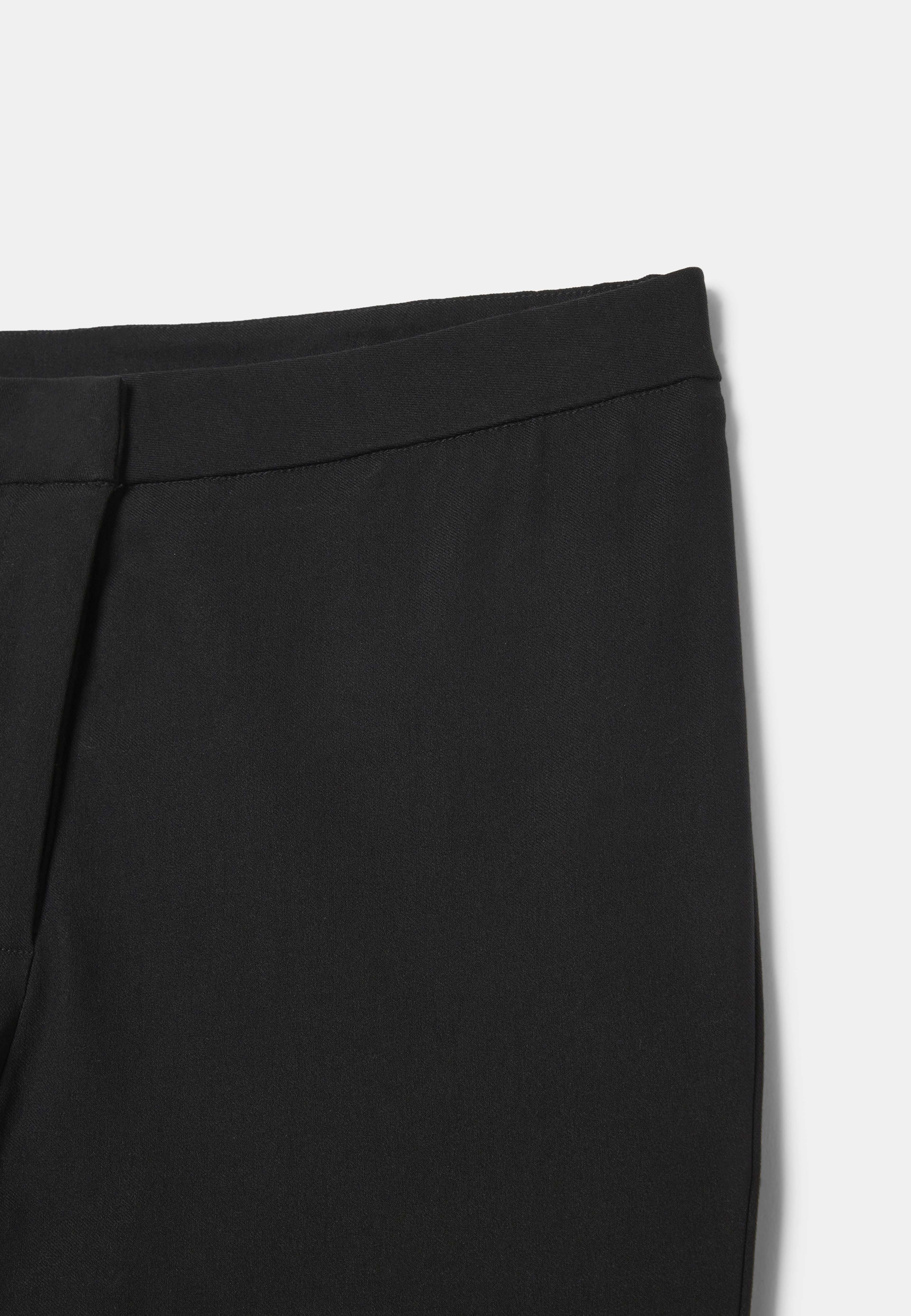 Dressad byxa i kraftig jersey KAJSA