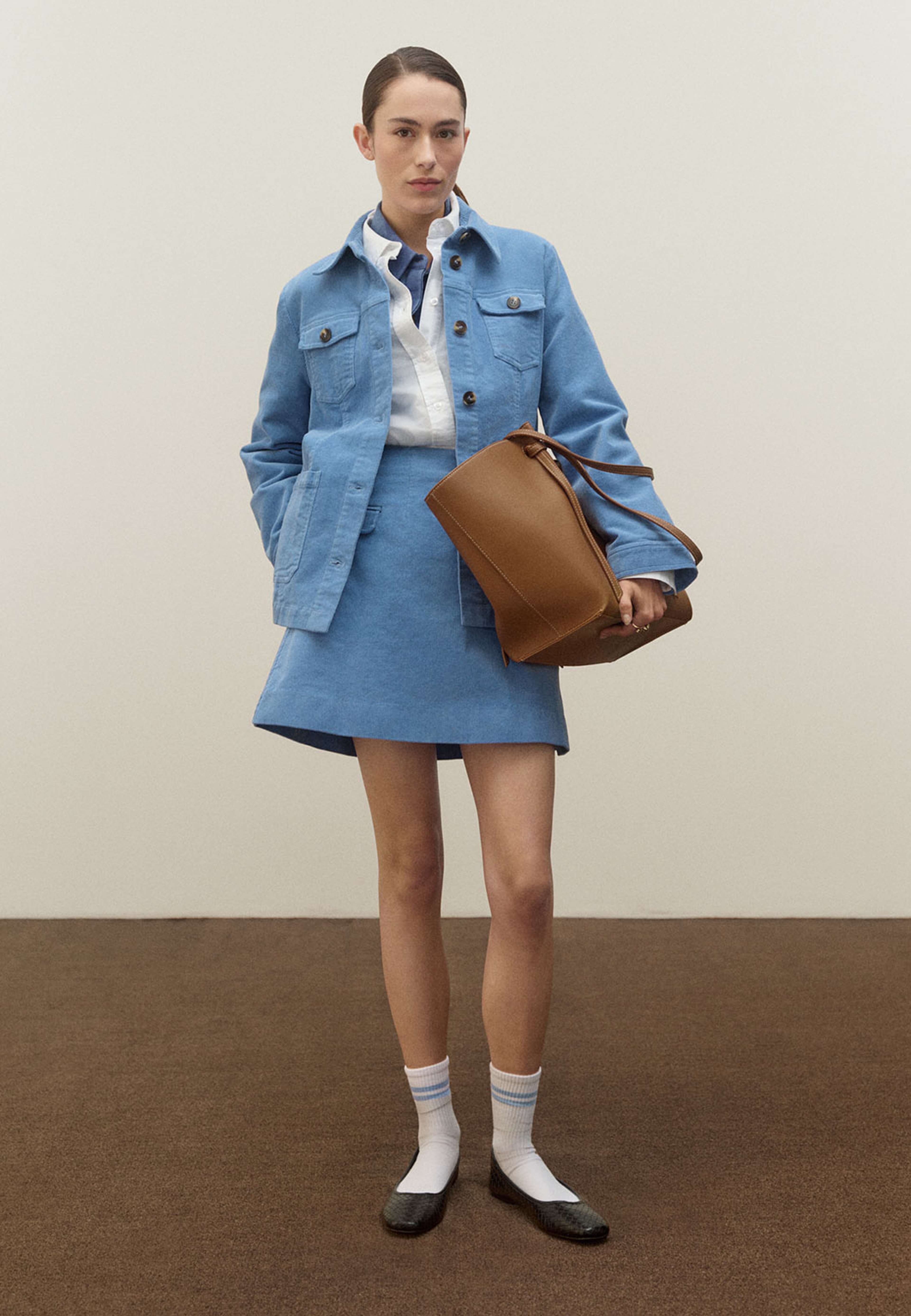 Totebag SOPHIE, från Carin Wester, i färgen Cognac. Klicka för att öppna bilden i stort format