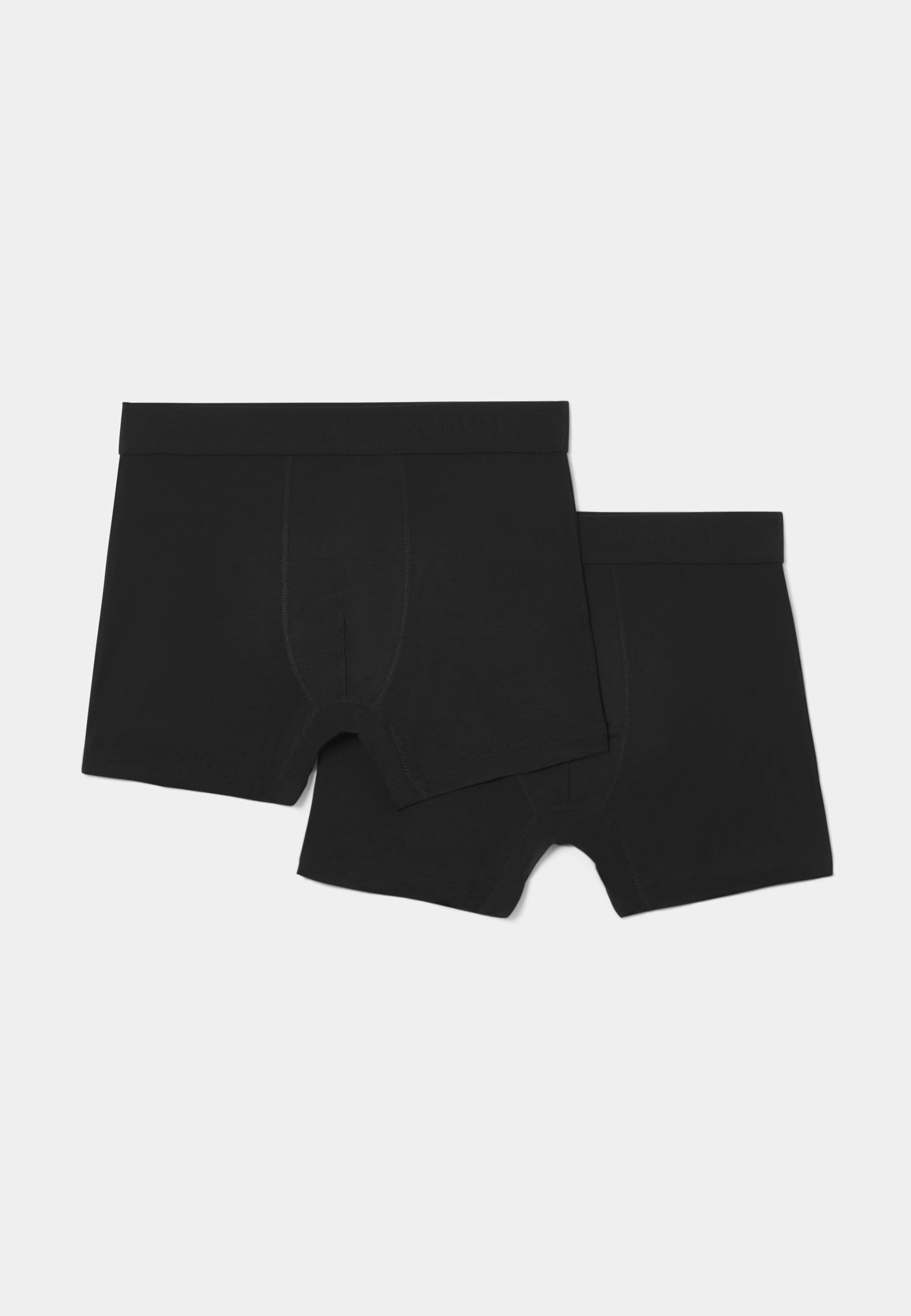 Kalsonger i modal AUGUST, 2-pack, från NORVIE, i färgen Black. Klicka för att öppna bilden i stort format