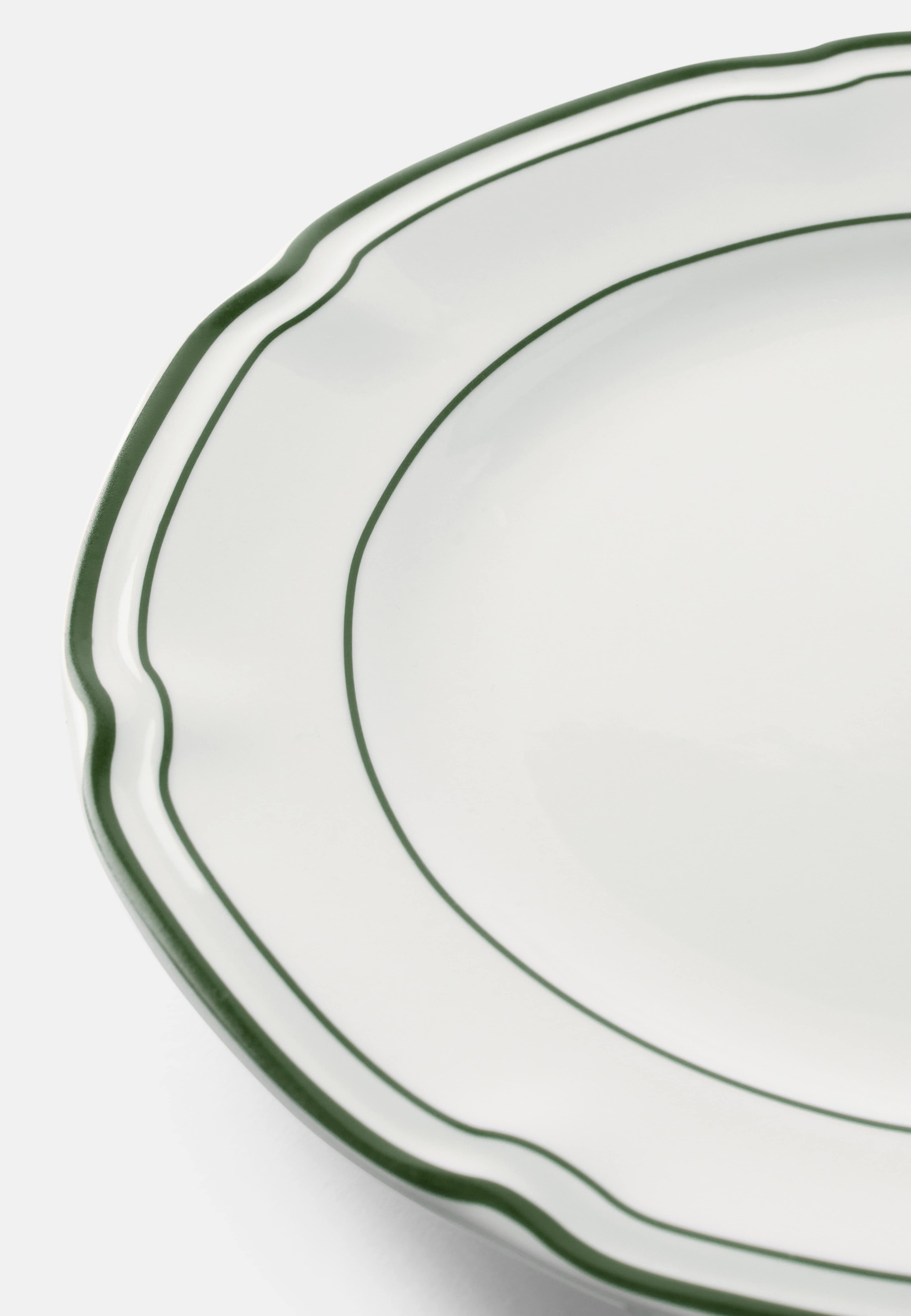 Assiett JULIA 20 cm, från Åhléns Home, i färgen Green. Klicka för att öppna bilden i stort format