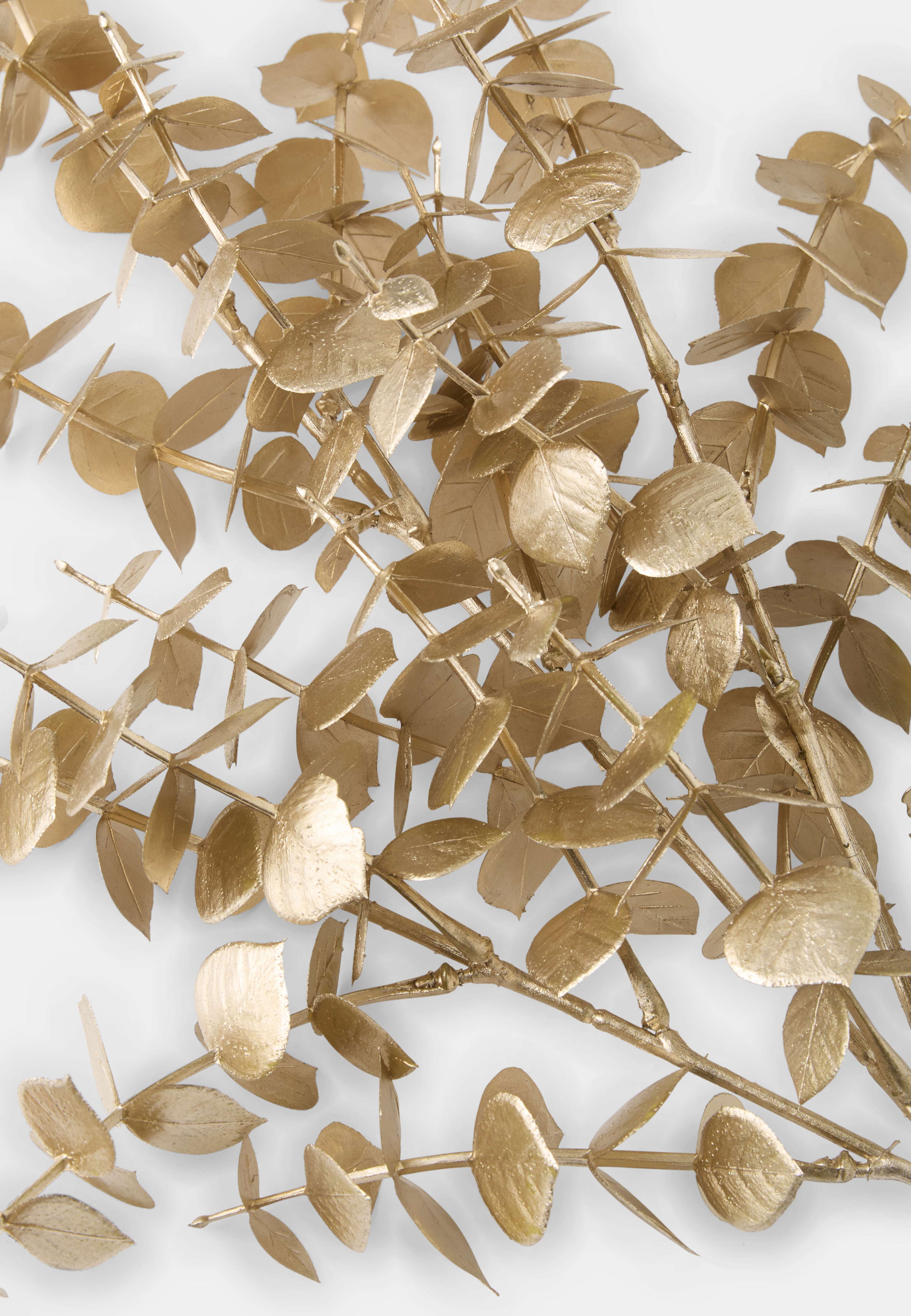 Konstväxt eucalyptus, från Åhléns Home, i färgen Gold. Klicka för att öppna bilden i stort format