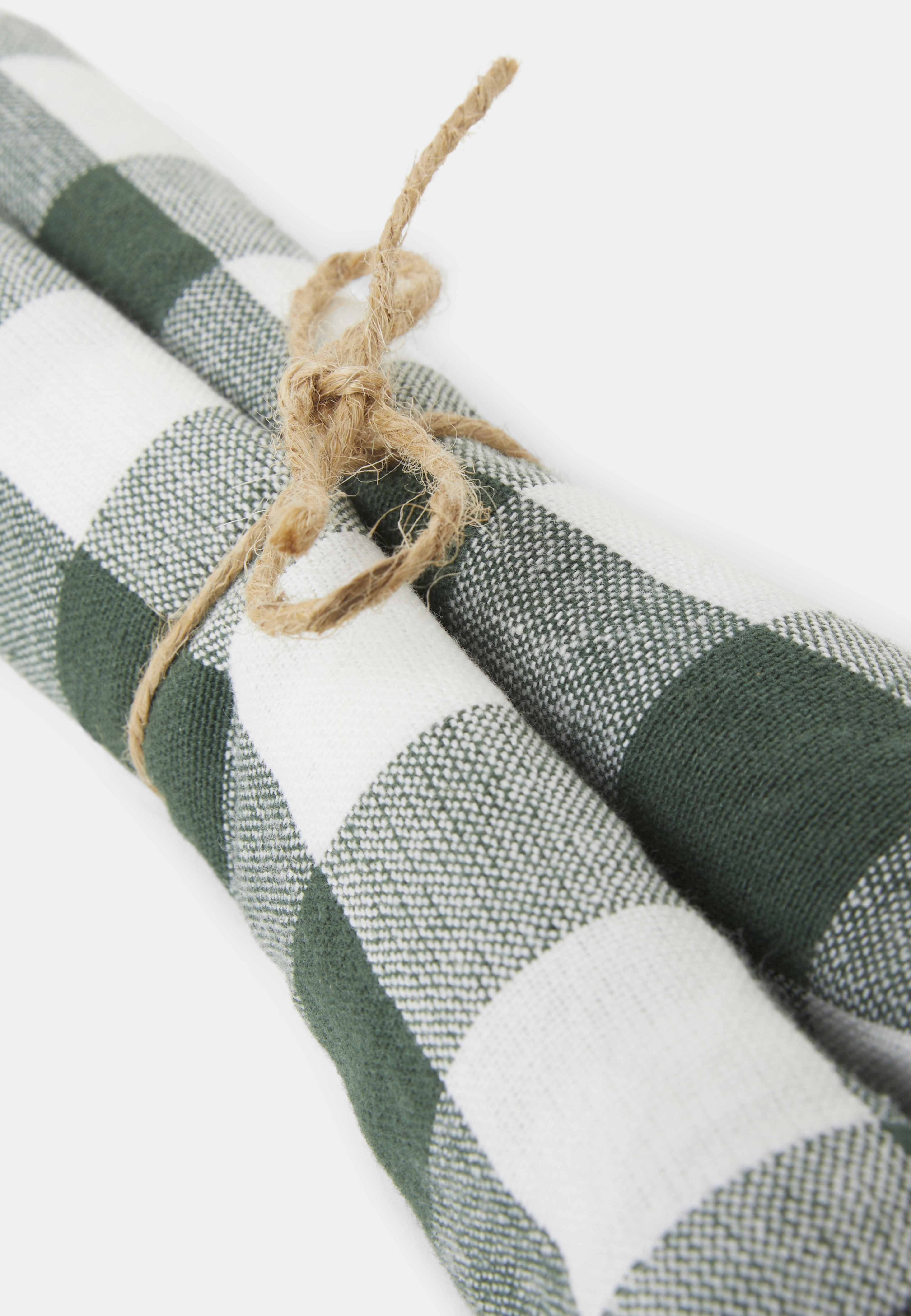 Bomullsservetter GINGHAM, 2-pack