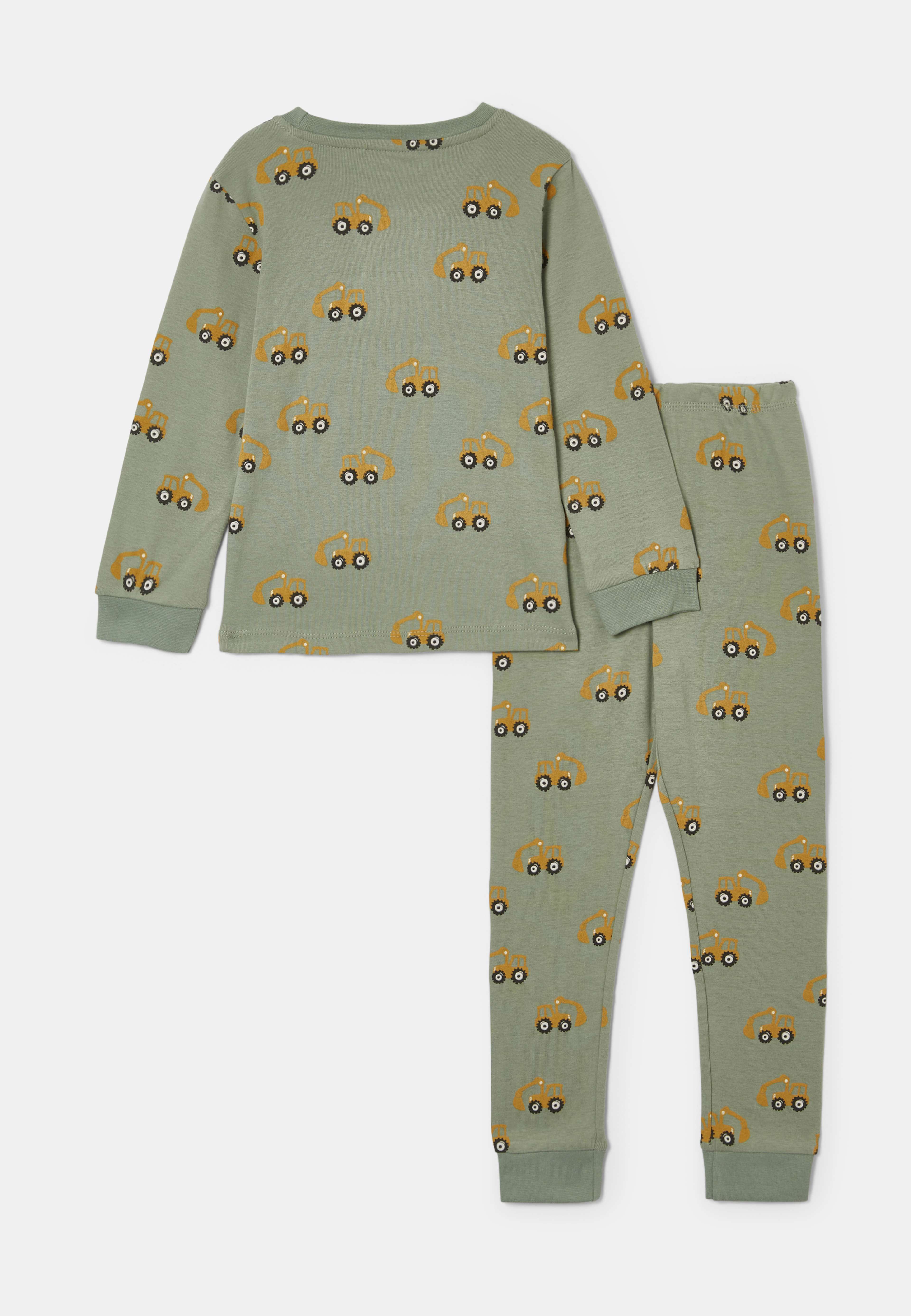 Pyjamas med tryck POW