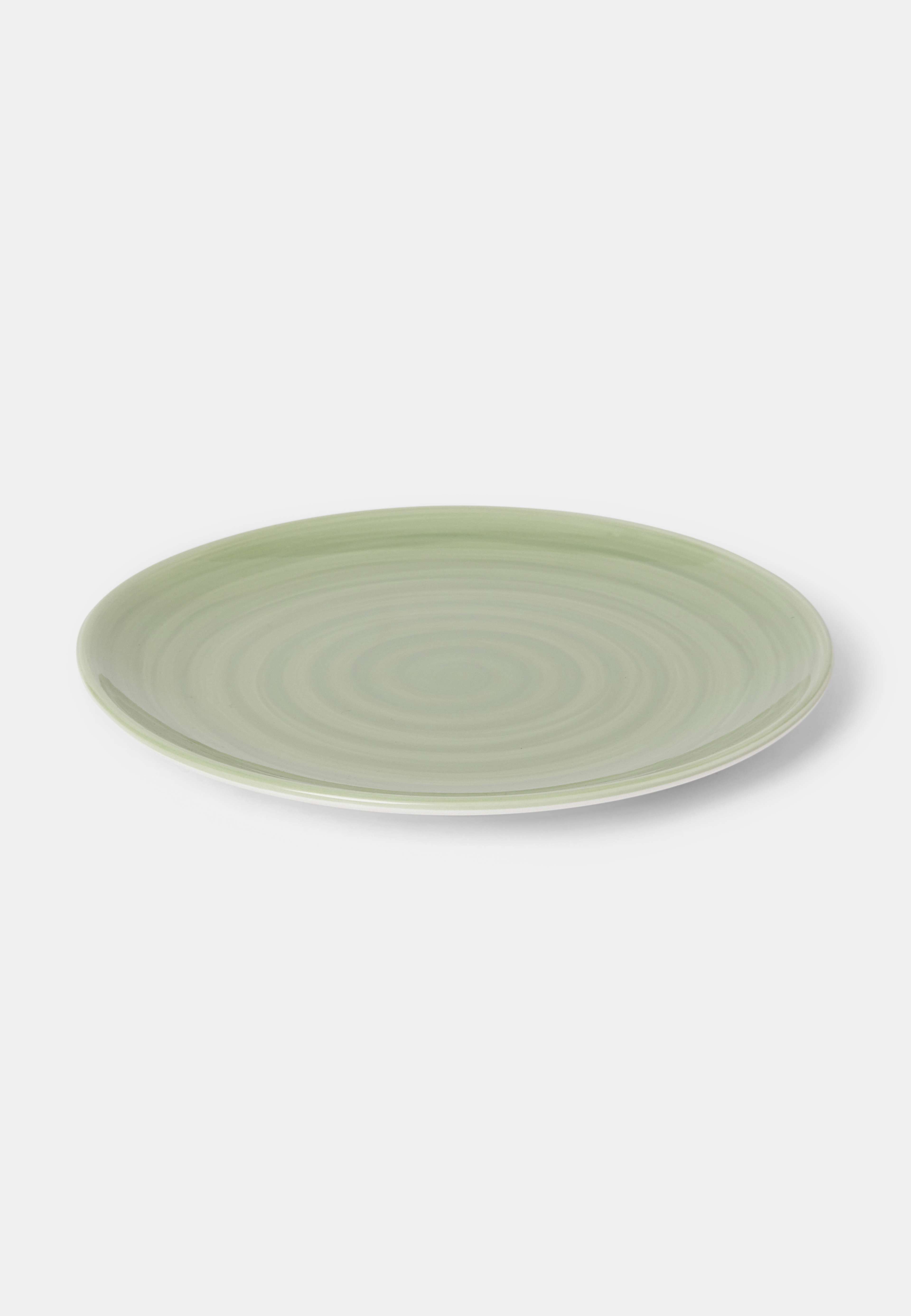 Tallrik LIVORNO 27 cm, från PORTOLINO LIVING, i färgen Green. Klicka för att öppna bilden i stort format