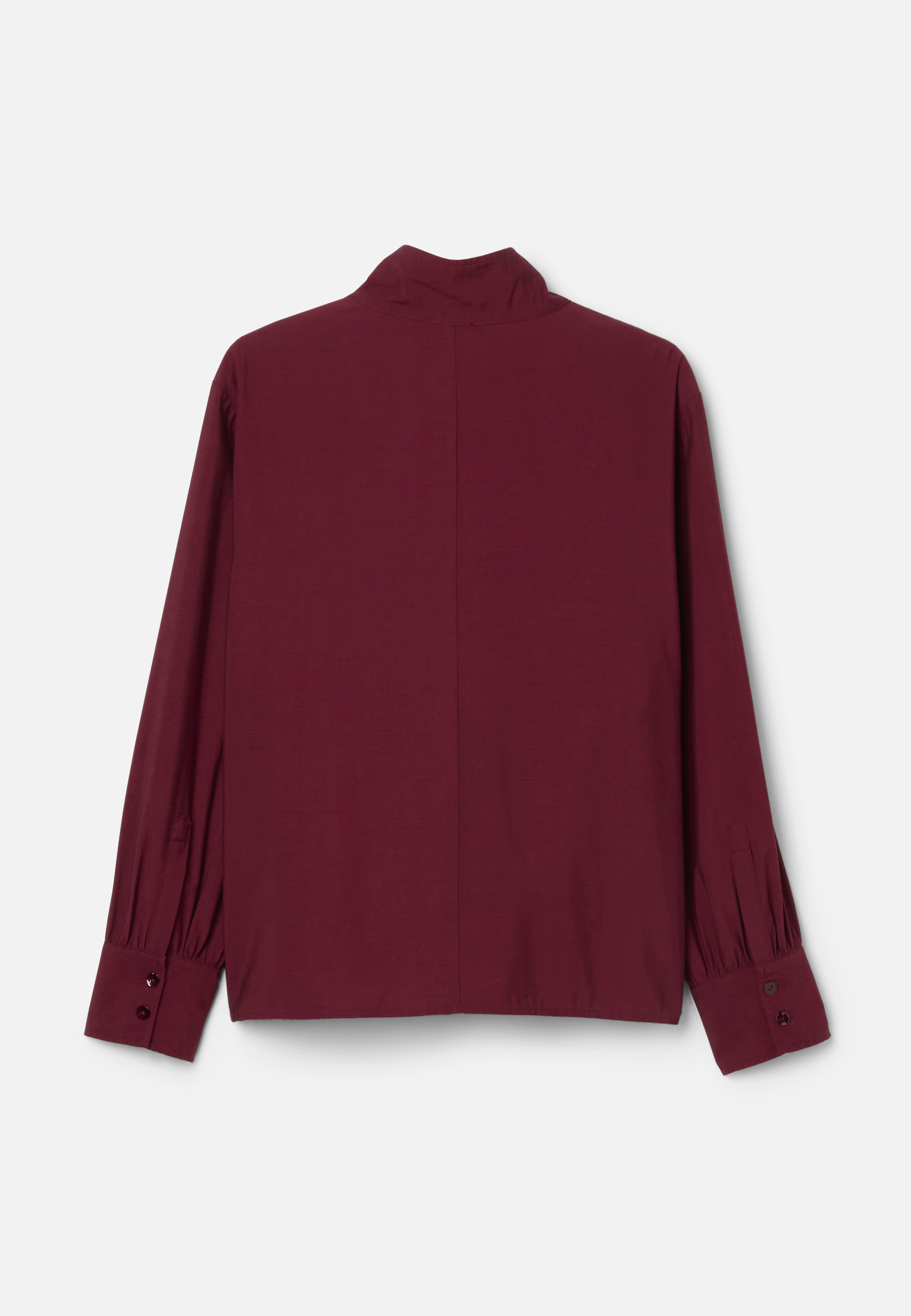 Viskosblus AYLIN, från Carin Wester, i färgen Dark Red.