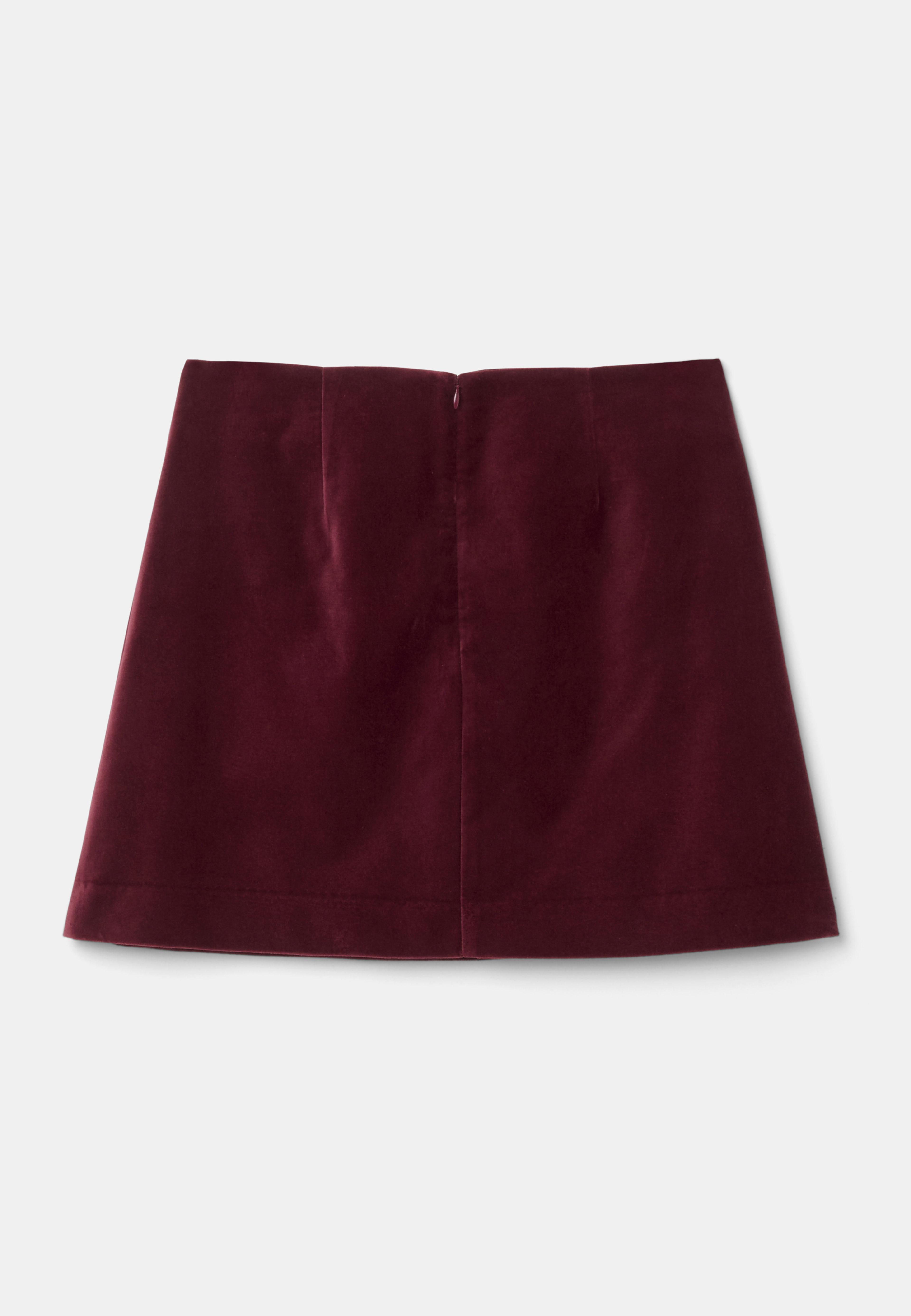 Sammetskjol JENNA, från Carin Wester, i färgen Dark Red.