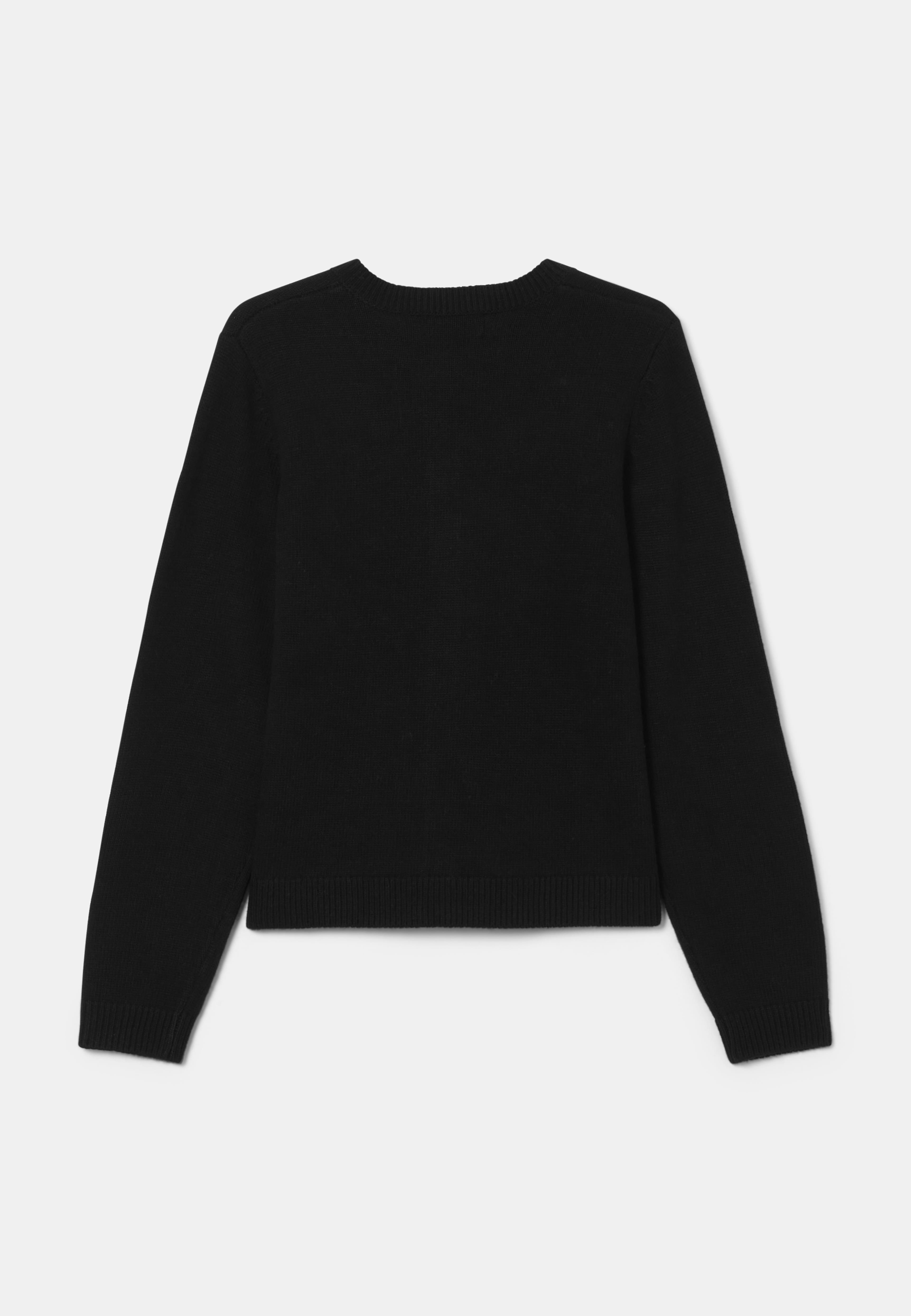 Cardigan med rosetter EBBIS