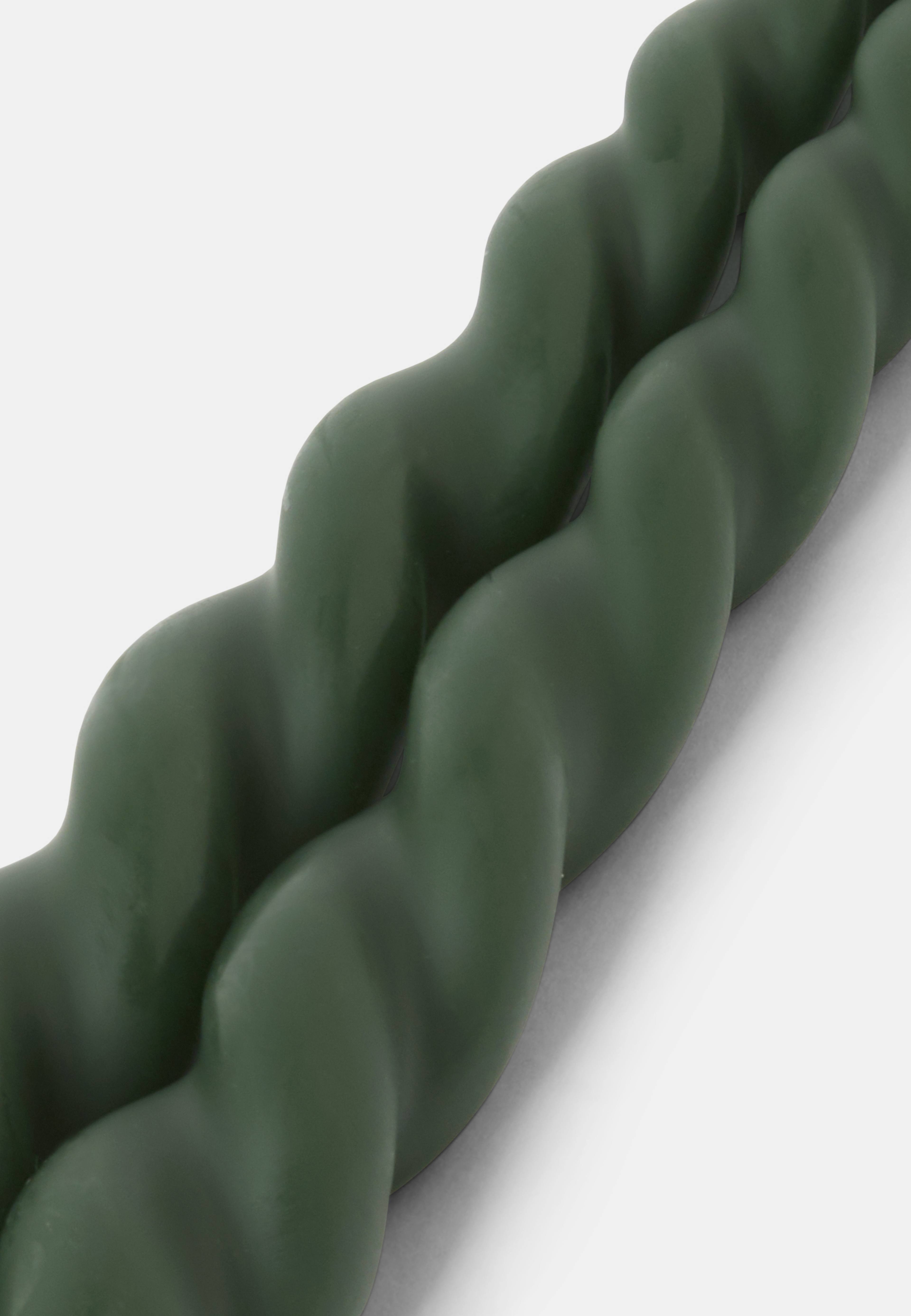 Tvistade ljus 28 cm, 2-pack, från Åhléns Home, i färgen Dk Green. Klicka för att öppna bilden i stort format
