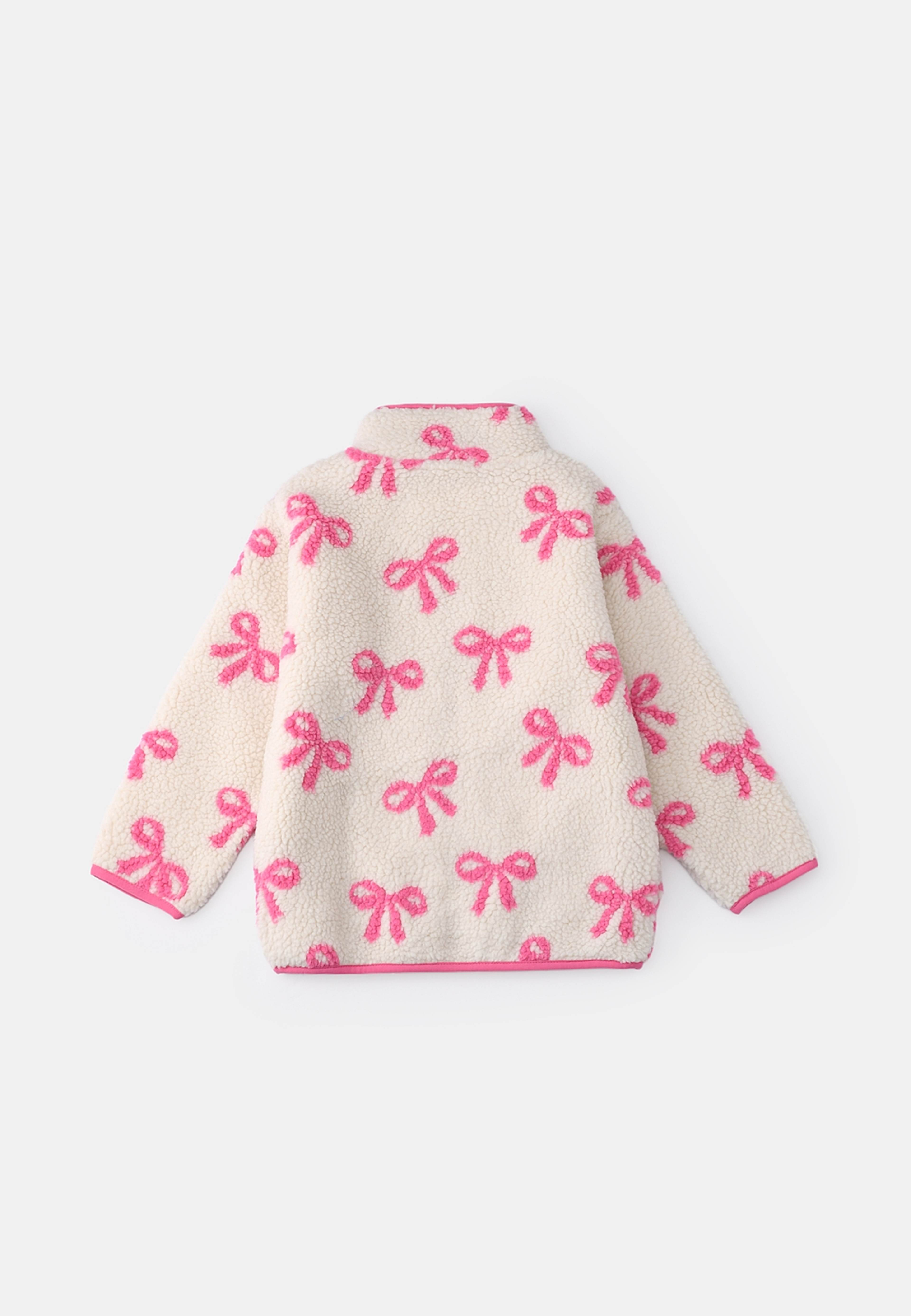 Fleecejacka CLAY, från RIKIKI, i färgen Pink. Klicka för att öppna bilden i stort format