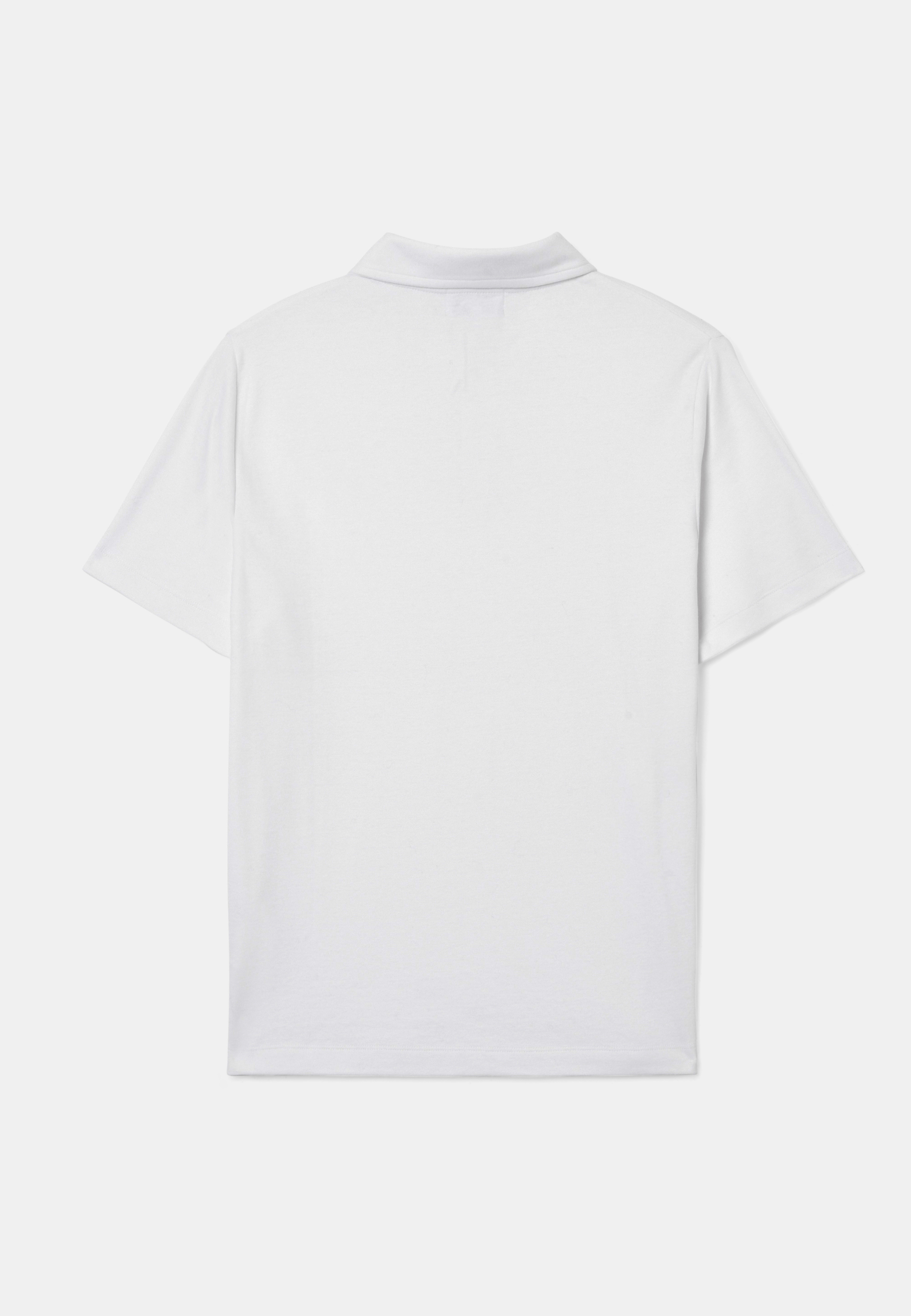 Pikétröja LAURENT, från NORVIE, i färgen White. Klicka för att öppna bilden i stort format