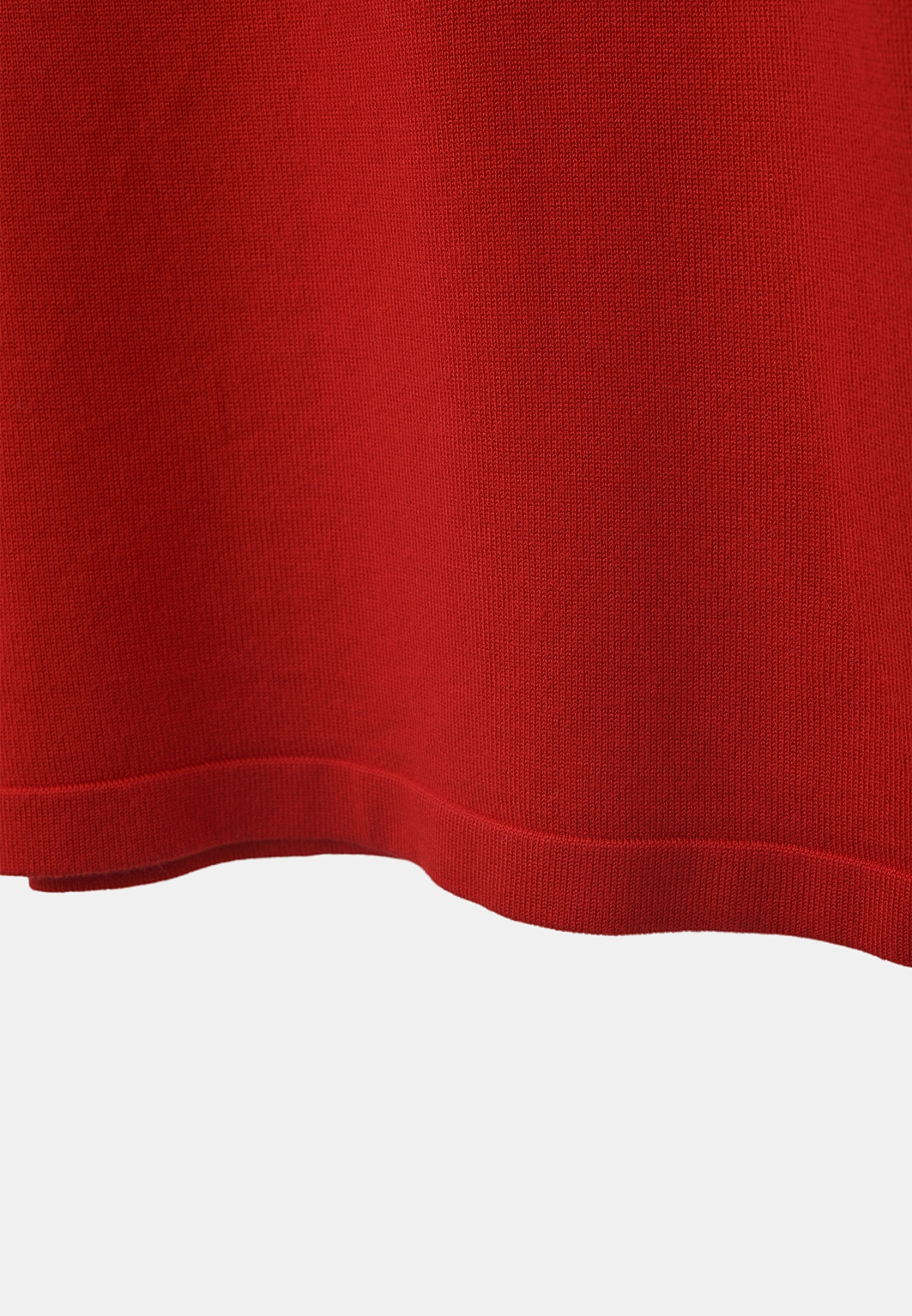 Kortärmad jumper KARIN, från Å WOMAN, i färgen Red. Klicka för att öppna bilden i stort format