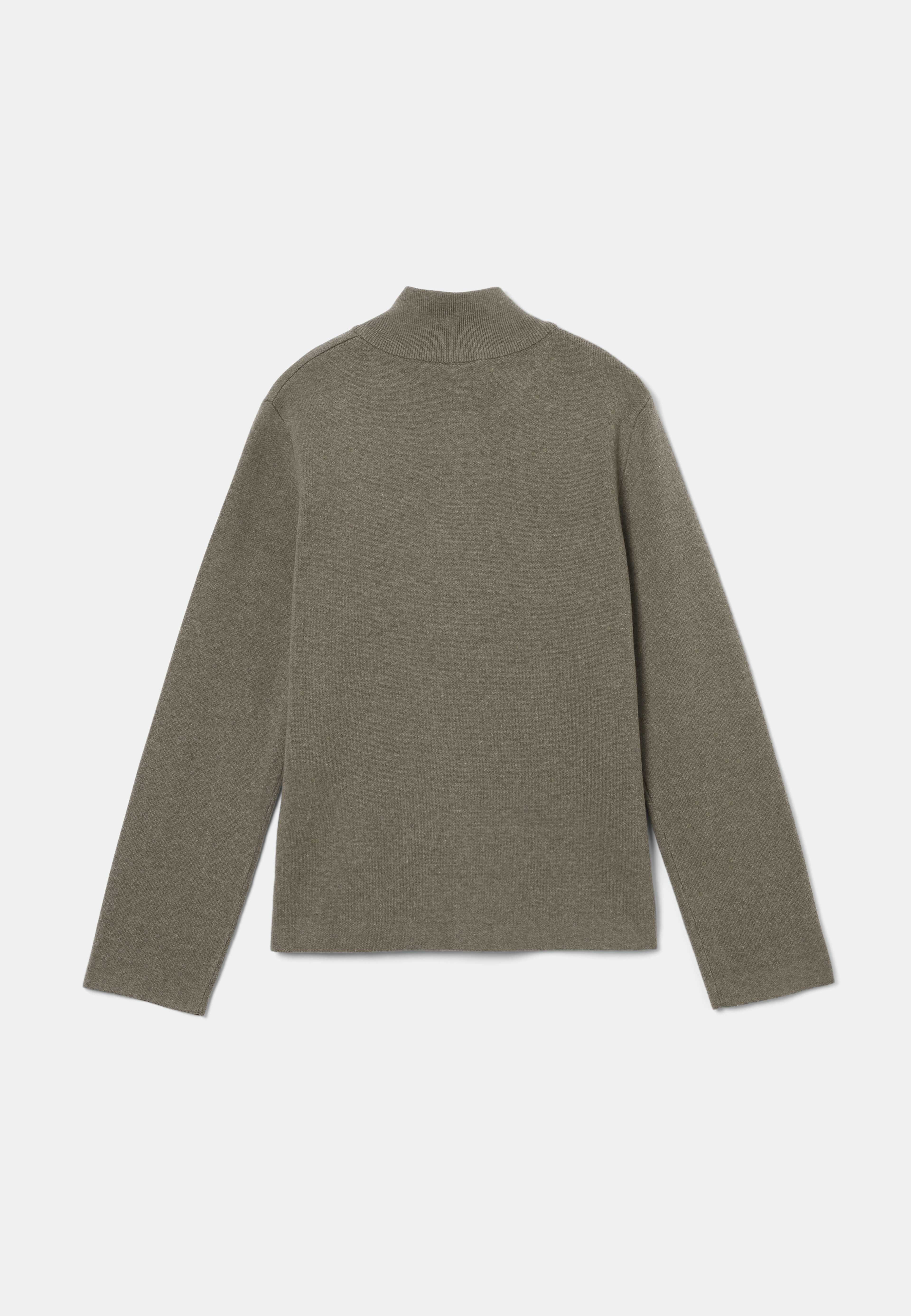 Cardigan EIVOR, från Å WOMAN, i färgen Mole Mel. Klicka för att öppna bilden i stort format