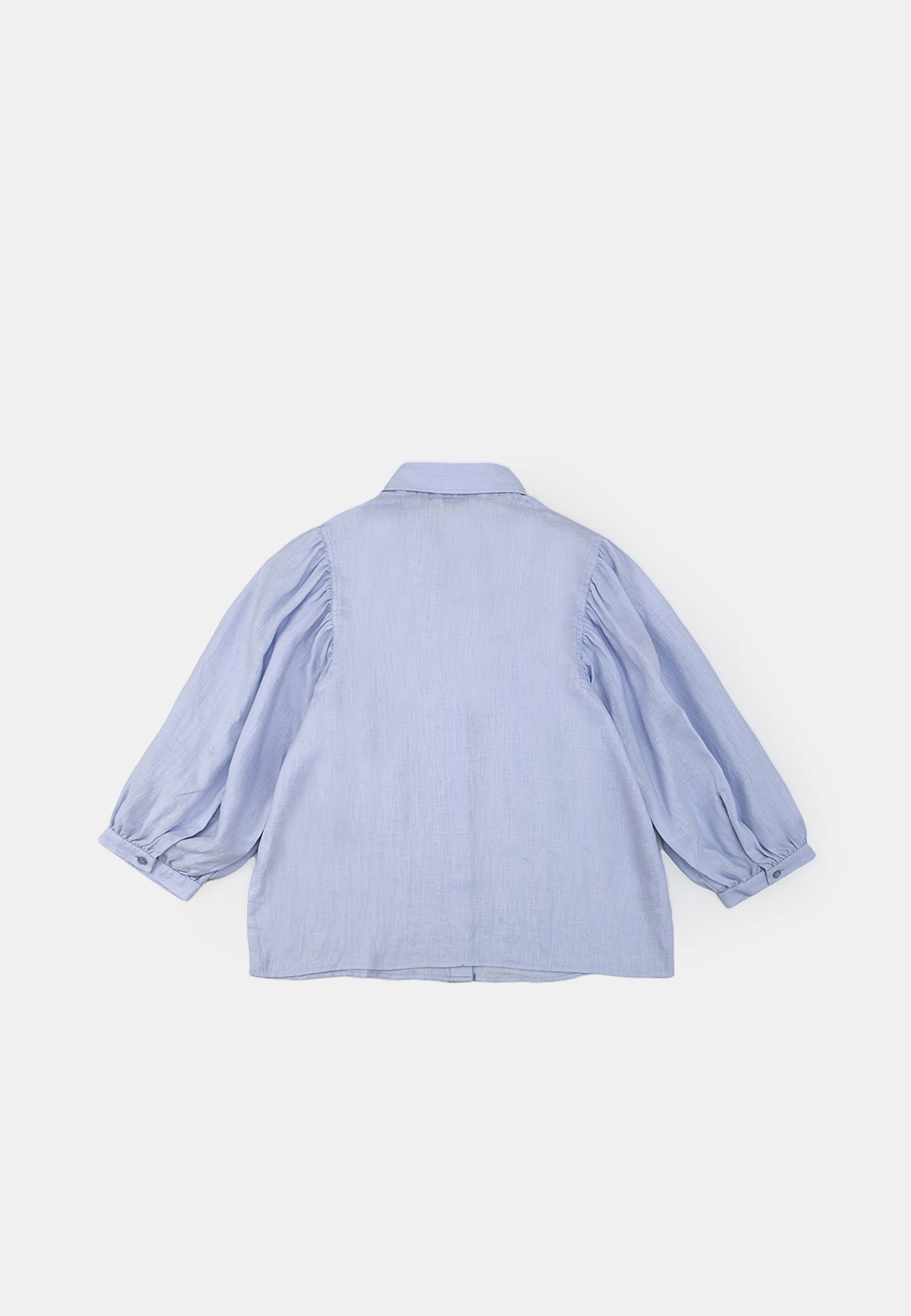 Linneblus TULIP, från Wera, i färgen Blue. Klicka för att öppna bilden i stort format