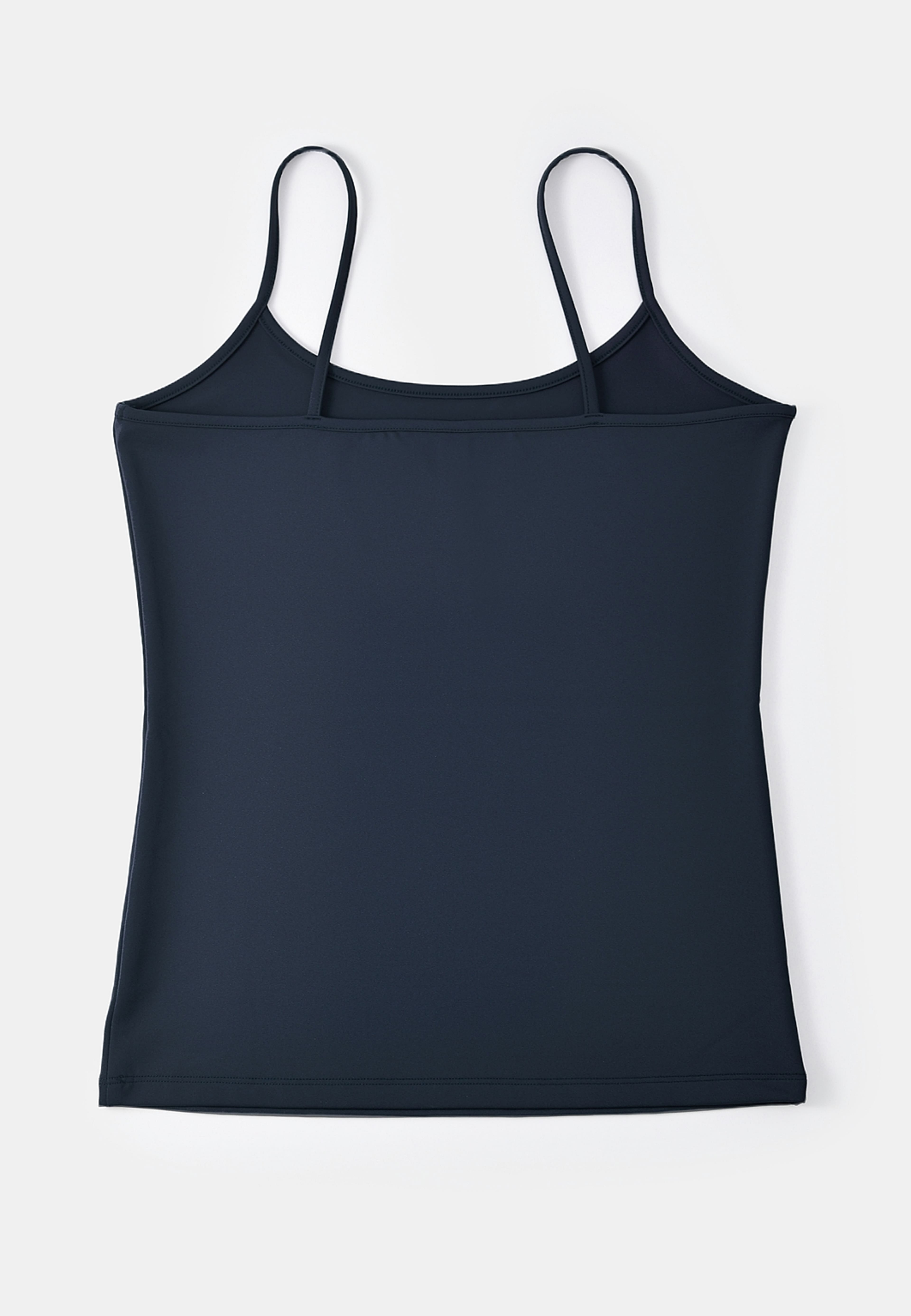 Baslinne i mikrofiber SARA, från Å WOMAN, i färgen Navy. Klicka för att öppna bilden i stort format