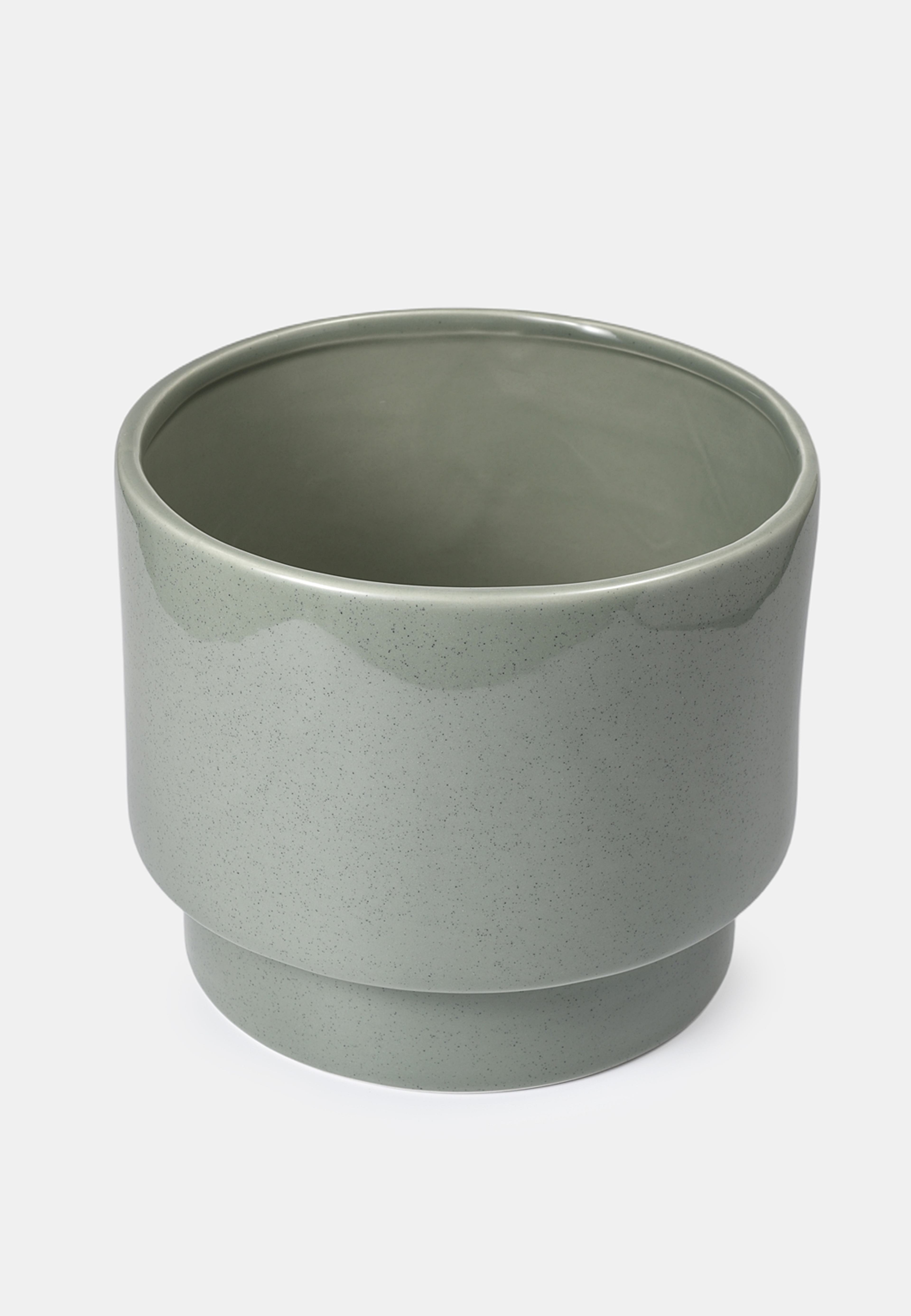 Kruka SPECKLED 20 cm, från Åhléns Home, i färgen Green. Klicka för att öppna bilden i stort format